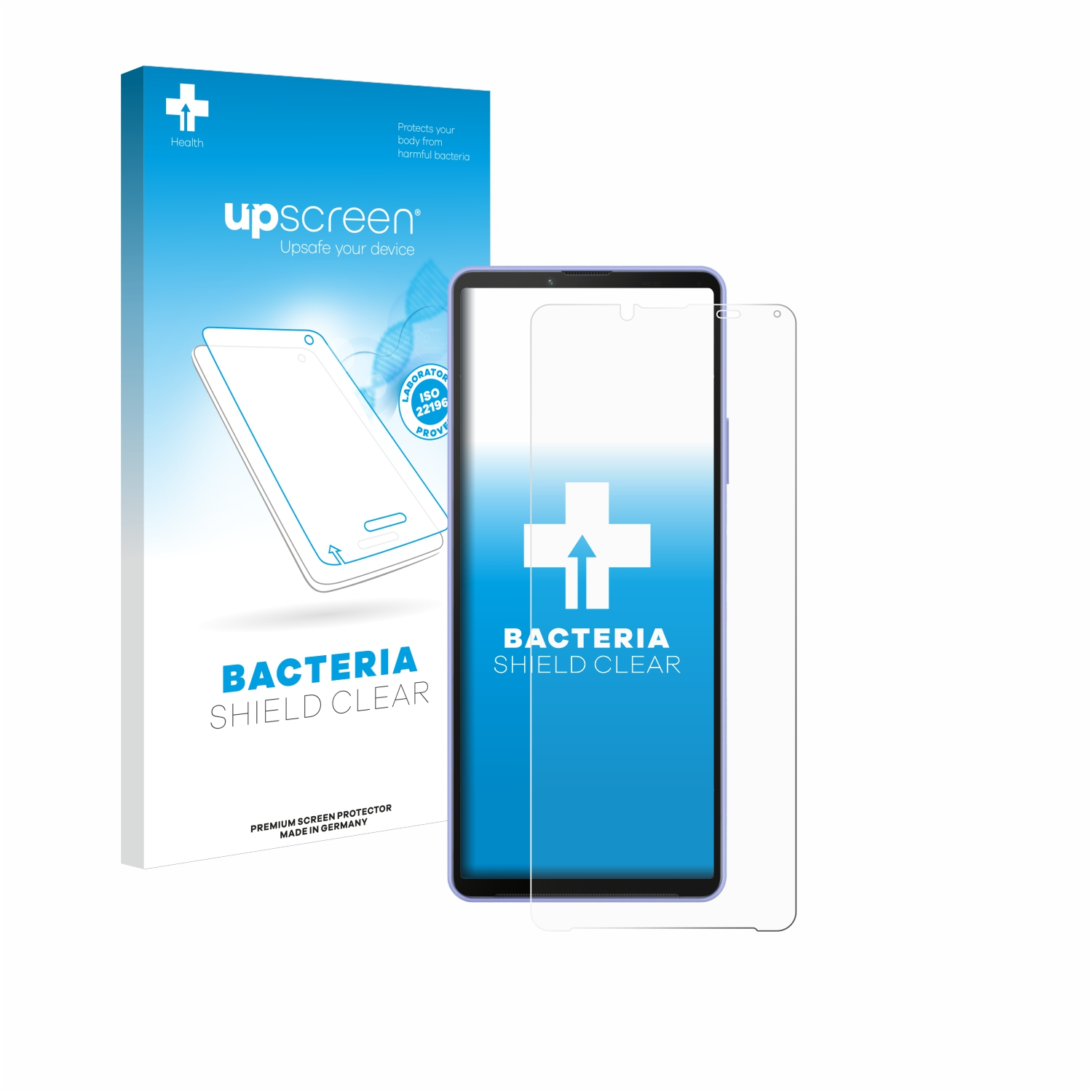 UPSCREEN antibakteriell Sony Xperia Schutzfolie(für IV) klare 10