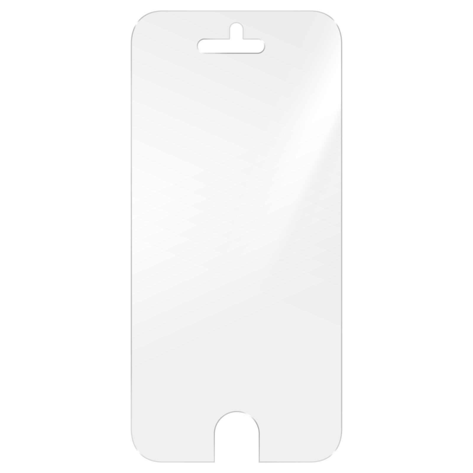 AVIZAR Kunstoff Schutzfolie ölabweisender Apple Beschichtung Schutzfolien(für mit SE iPhone 2016)
