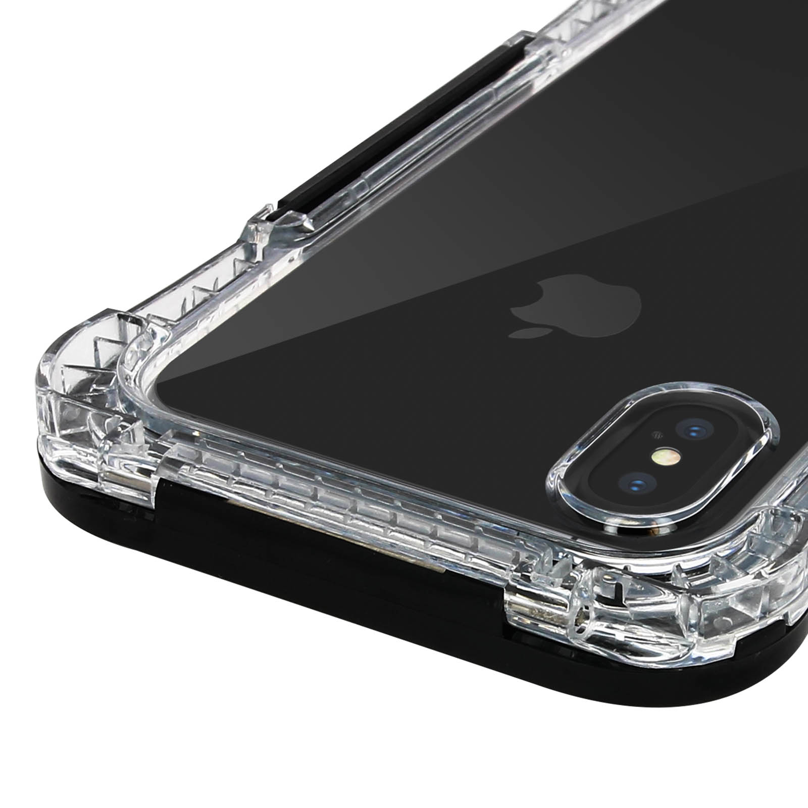 Unterwasserschutzhülle, Schwarz Apple, Series, AVIZAR Rundumschutz iPhone XS,