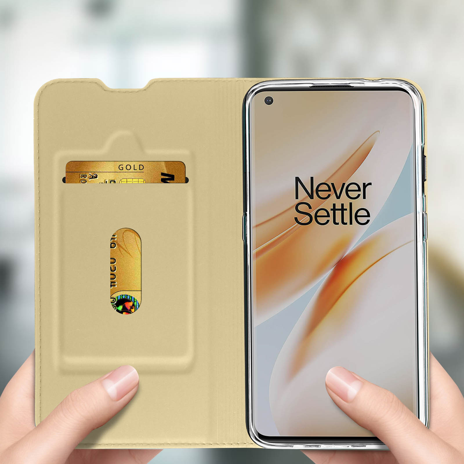 Series, OnePlus OnePlus, Bookcover, AVIZAR Pro 8, Gold