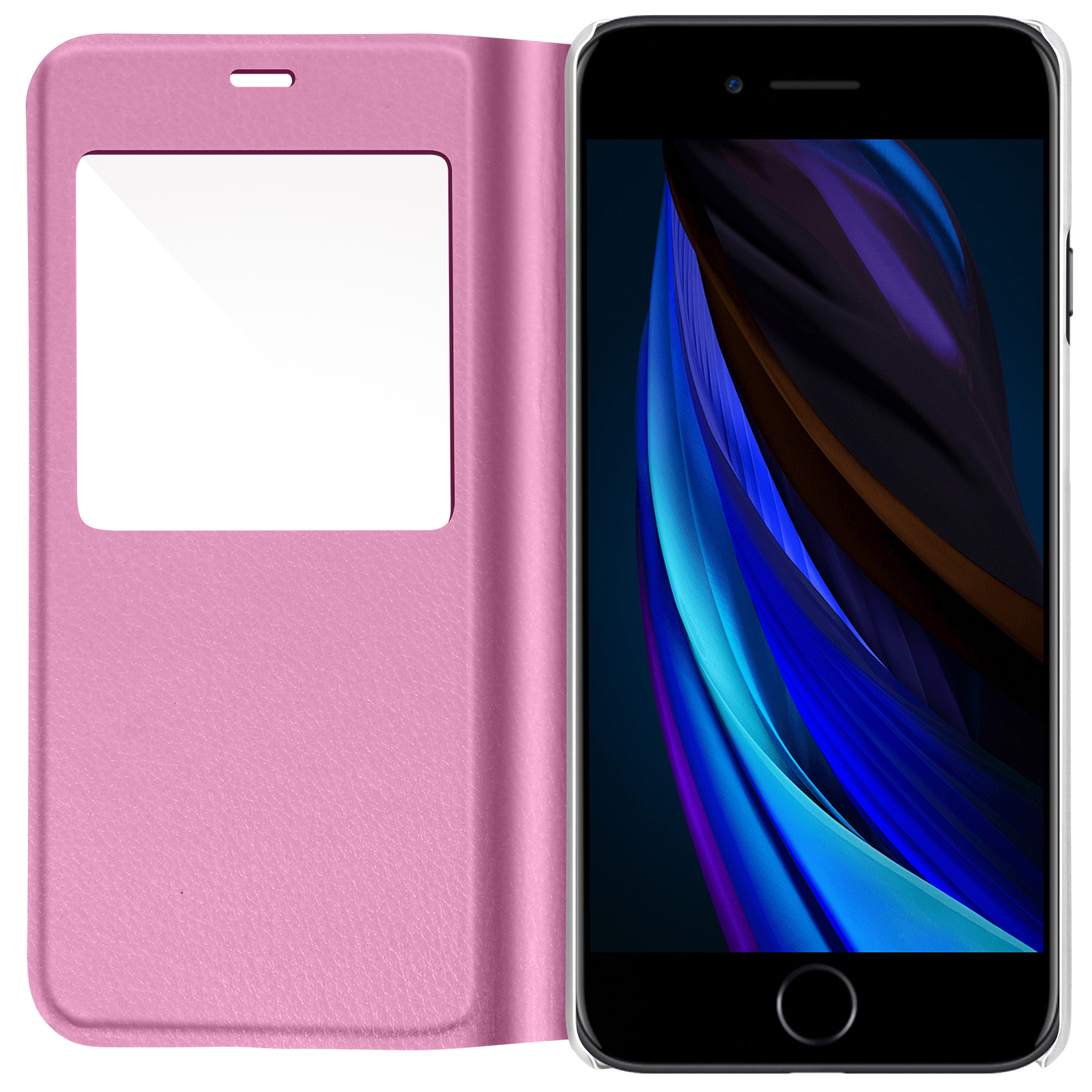 AVIZAR View Cover Bookcover, 2022, Series, SE Rosa iPhone Apple