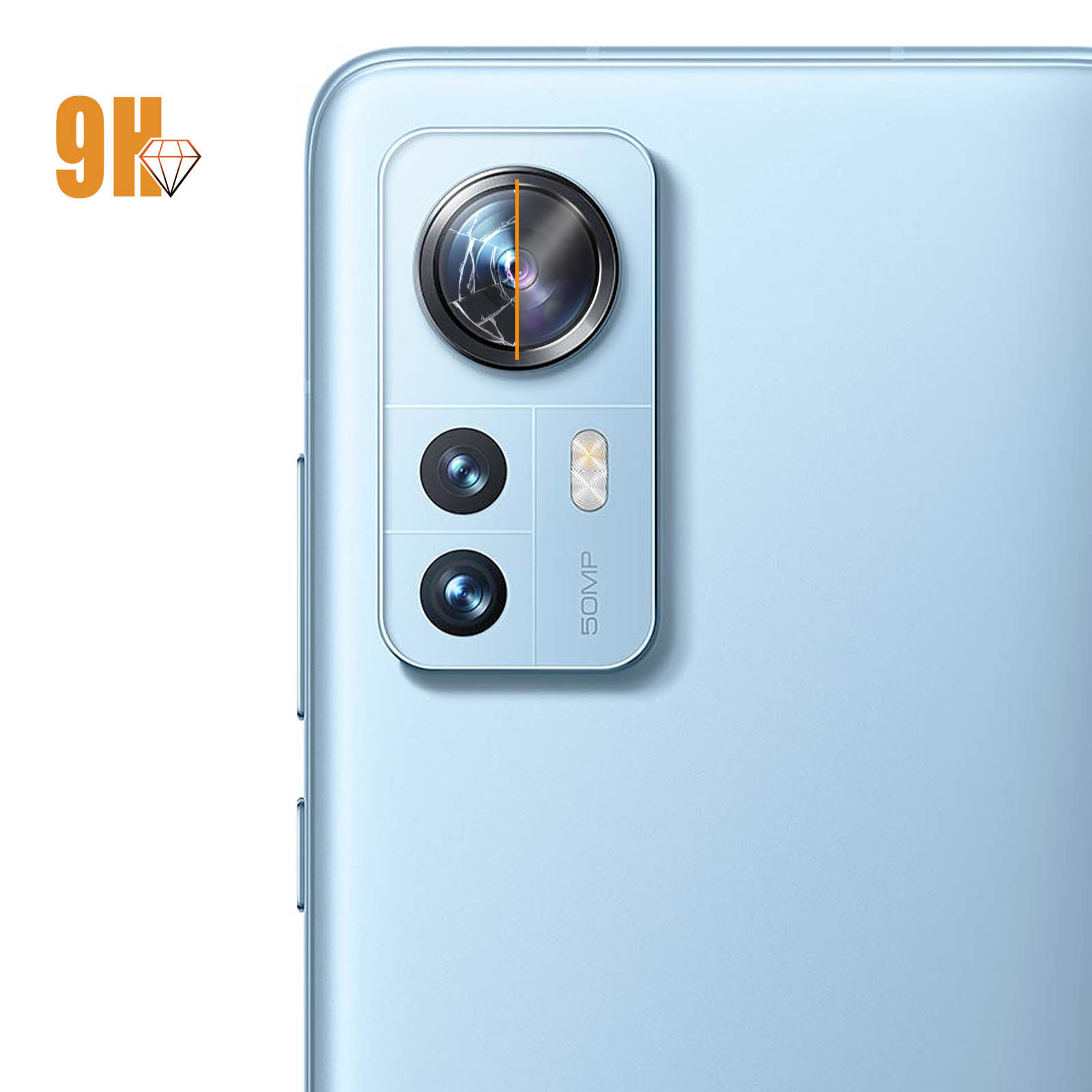Xiaomi Pro) Rückkamera AVIZAR 12 Folien(für Härtegrad 9H