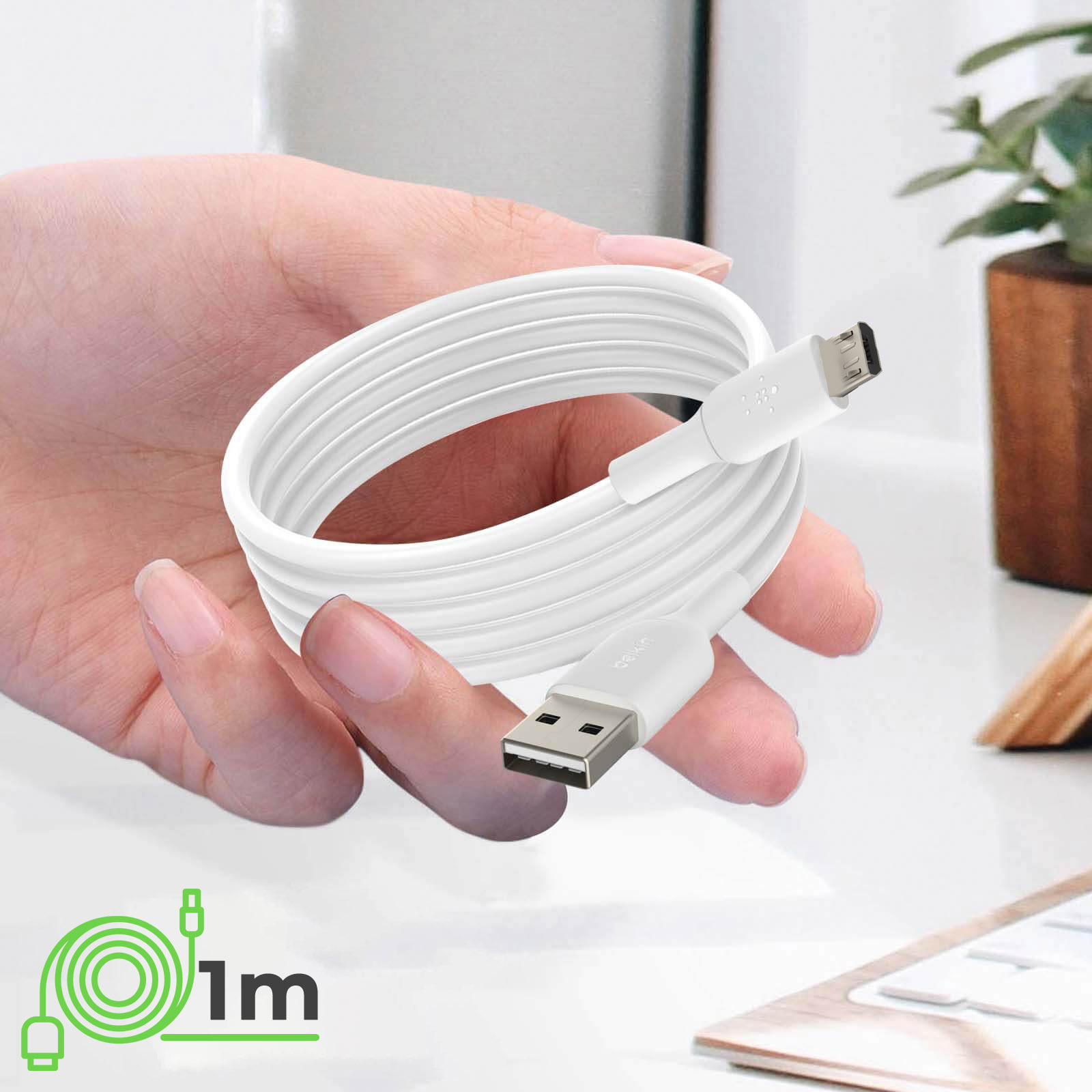 BELKIN USB 1m USB-Kabel Micro-USB / Kabel