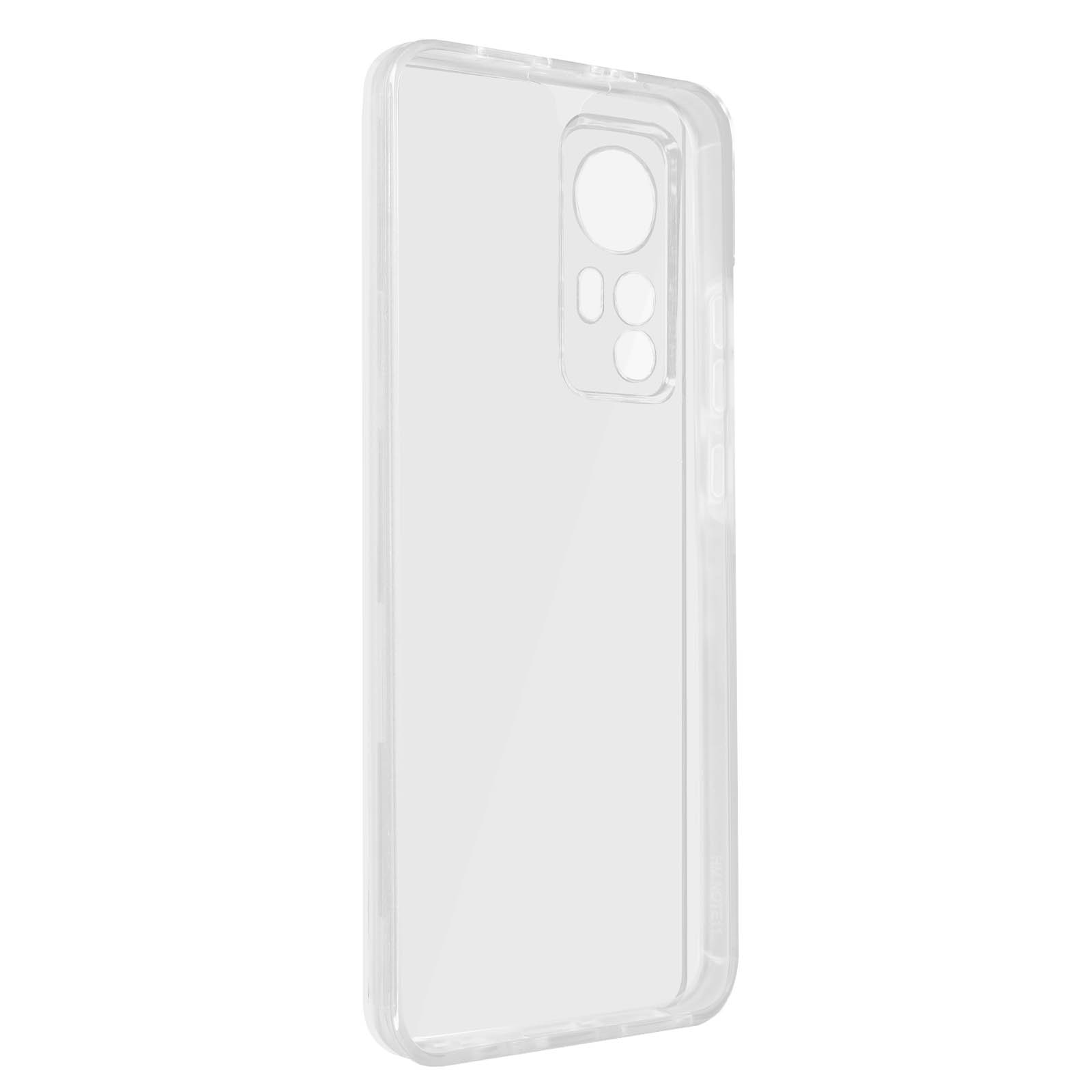 Coque de téléphone transparente. L'étui est vide. L'étui est transparent.