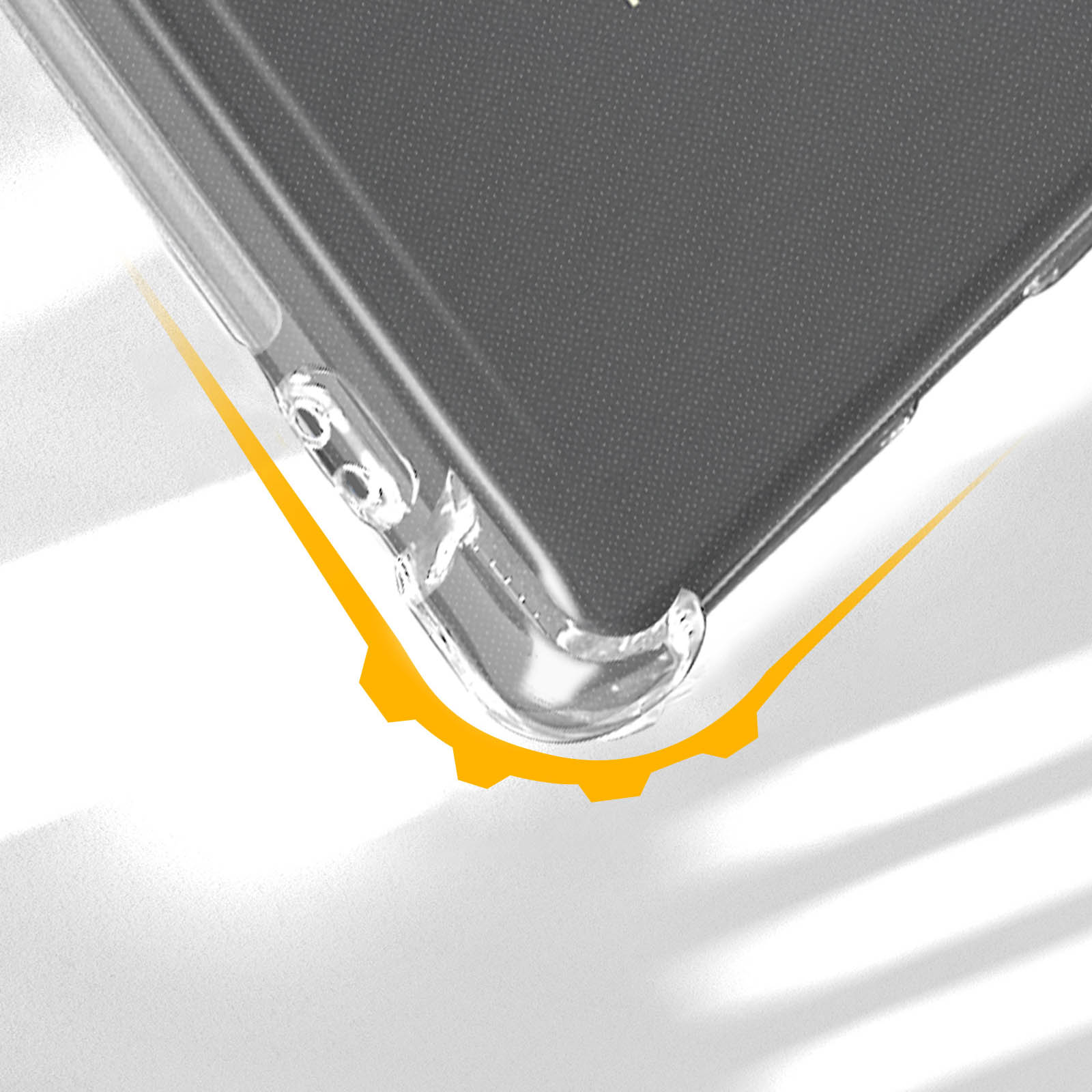 Ecken verstärkten Transparent 10, AVIZAR Series, Schutzhülle Nova mit Backcover, Huawei,