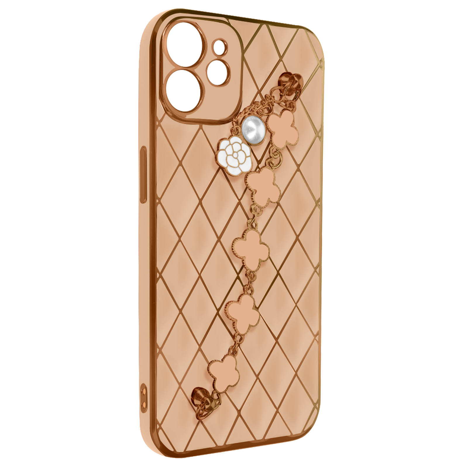 Backcover, iPhone Series, AVIZAR Rosegold 12, Trend Apple,