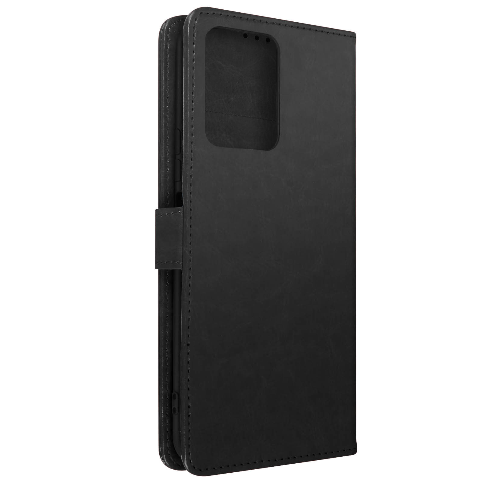 12 5G, Vintage Schwarz Note Series, AVIZAR Bookcover, Xiaomi, Redmi