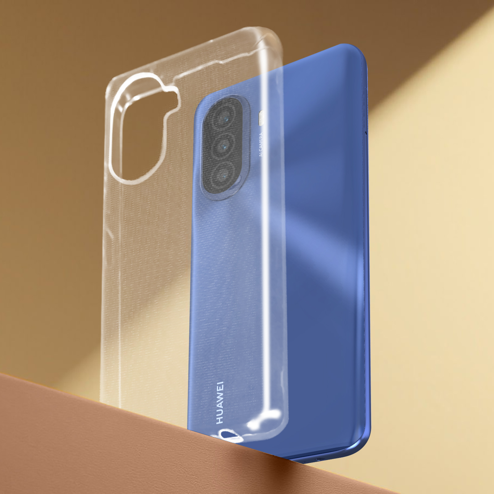 Huawei, Backcover, Y70, Transparent AVIZAR Series, Cover Nova Clear 0.5mm