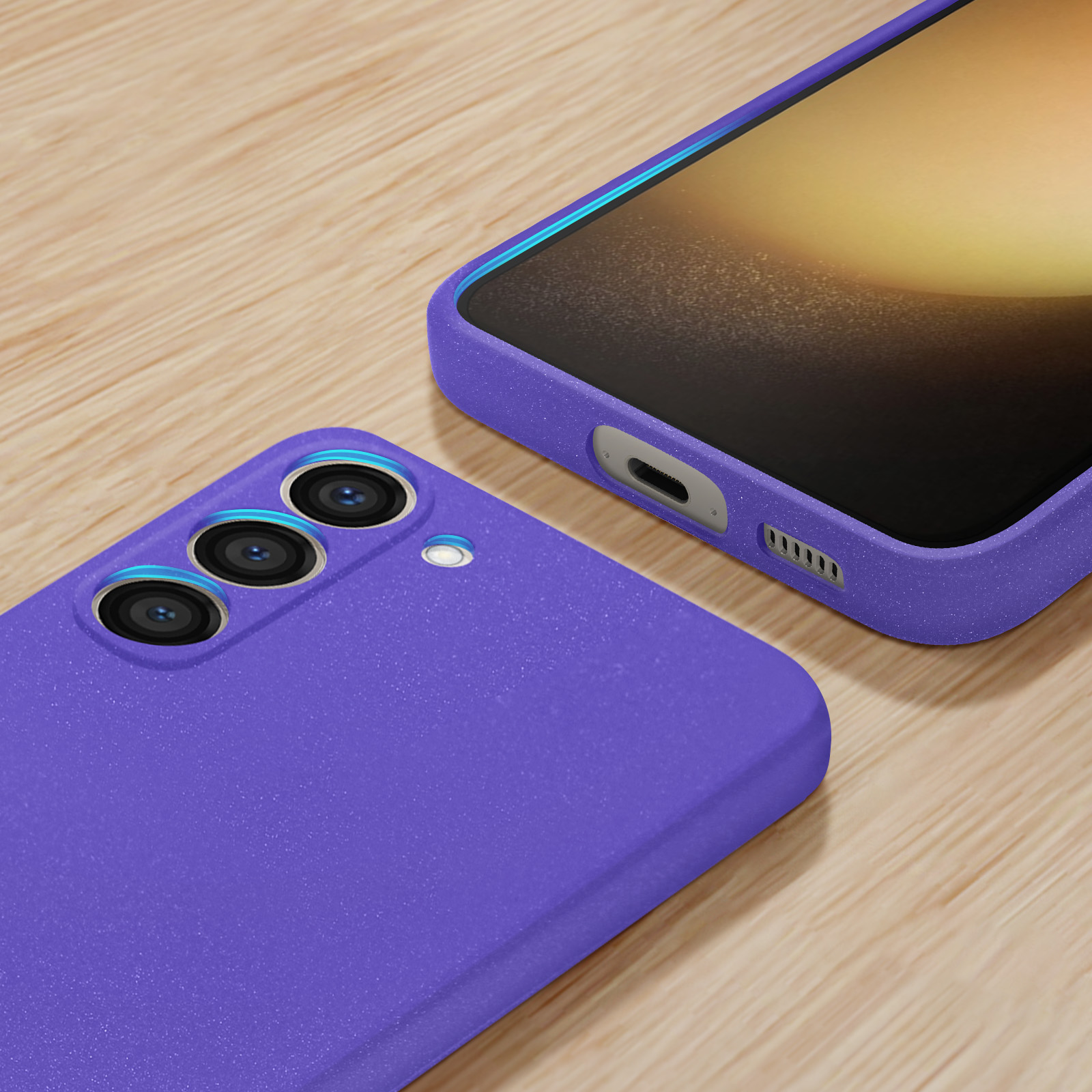 AVIZAR Sand Series, Backcover, Violett Galaxy S23, Samsung