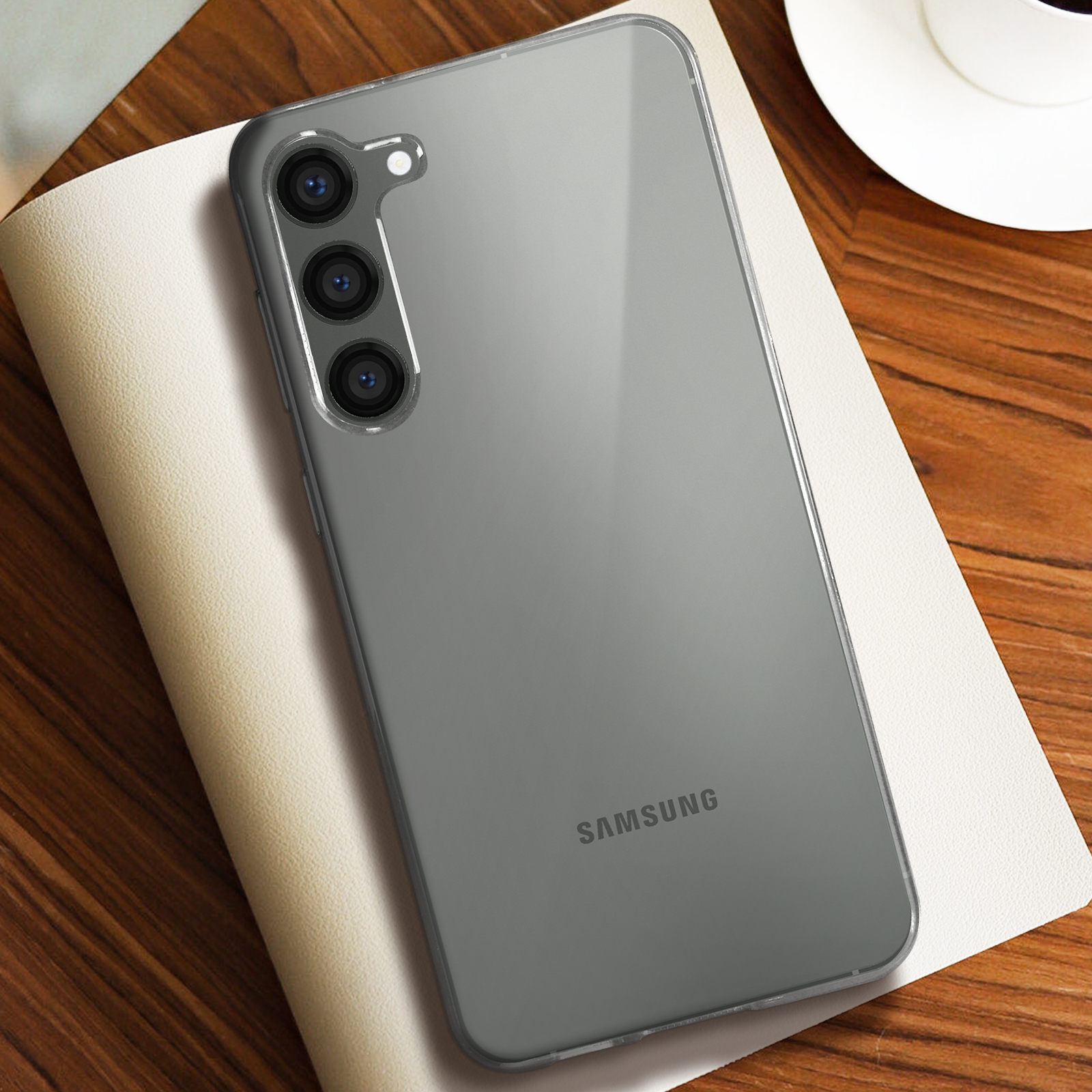 AVIZAR Skin Series, Galaxy S23 Transparent Samsung, Backcover, Plus