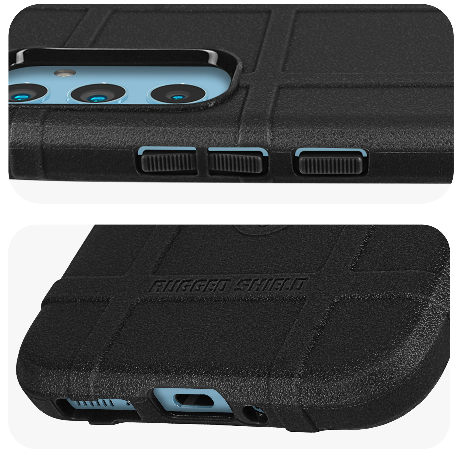 Backcover, Samsung, Rugged Schwarz Galaxy Series, AVIZAR A54 5G,