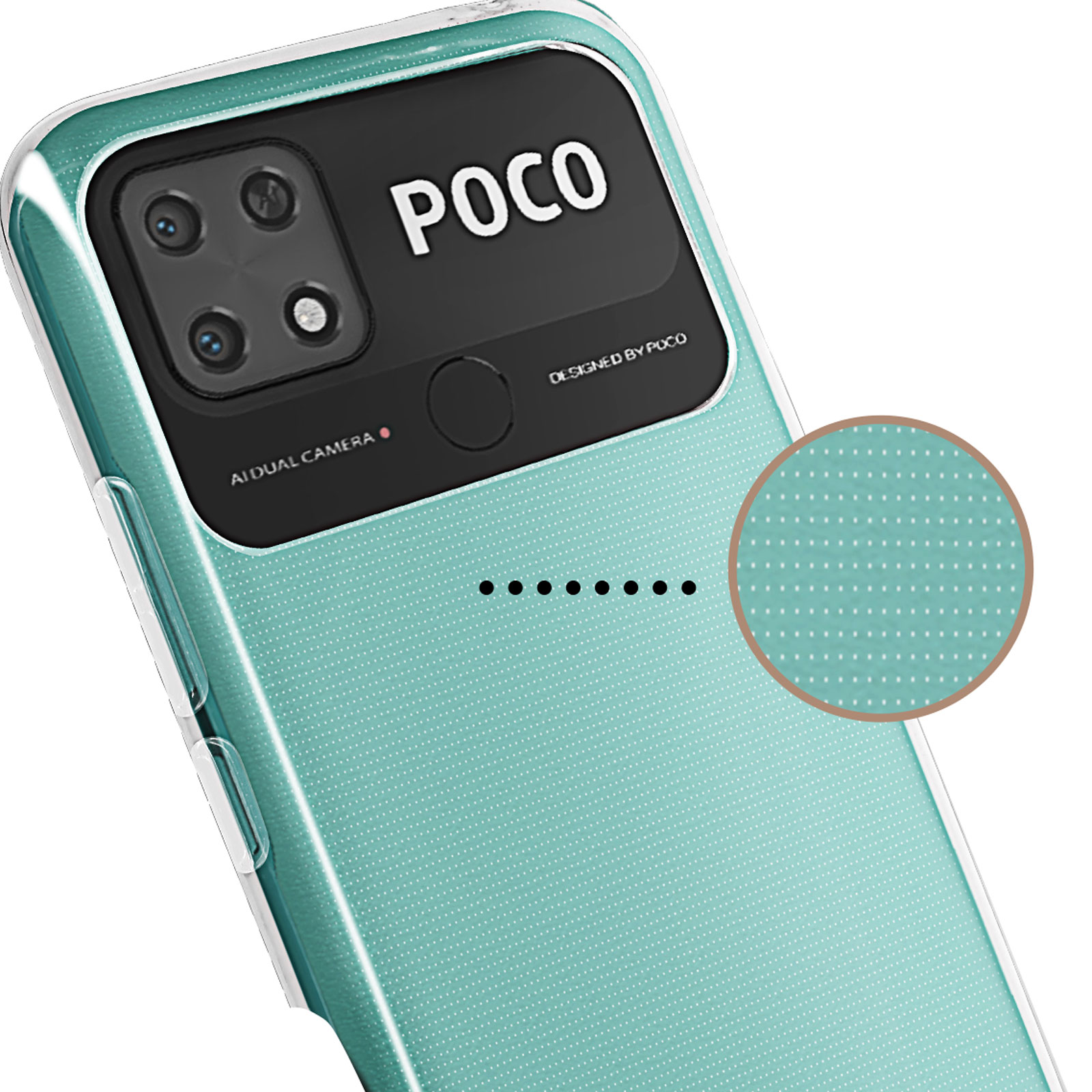 Backcover, Cover AVIZAR C40, Poco Series, Xiaomi, Transparent Clear 0.5mm