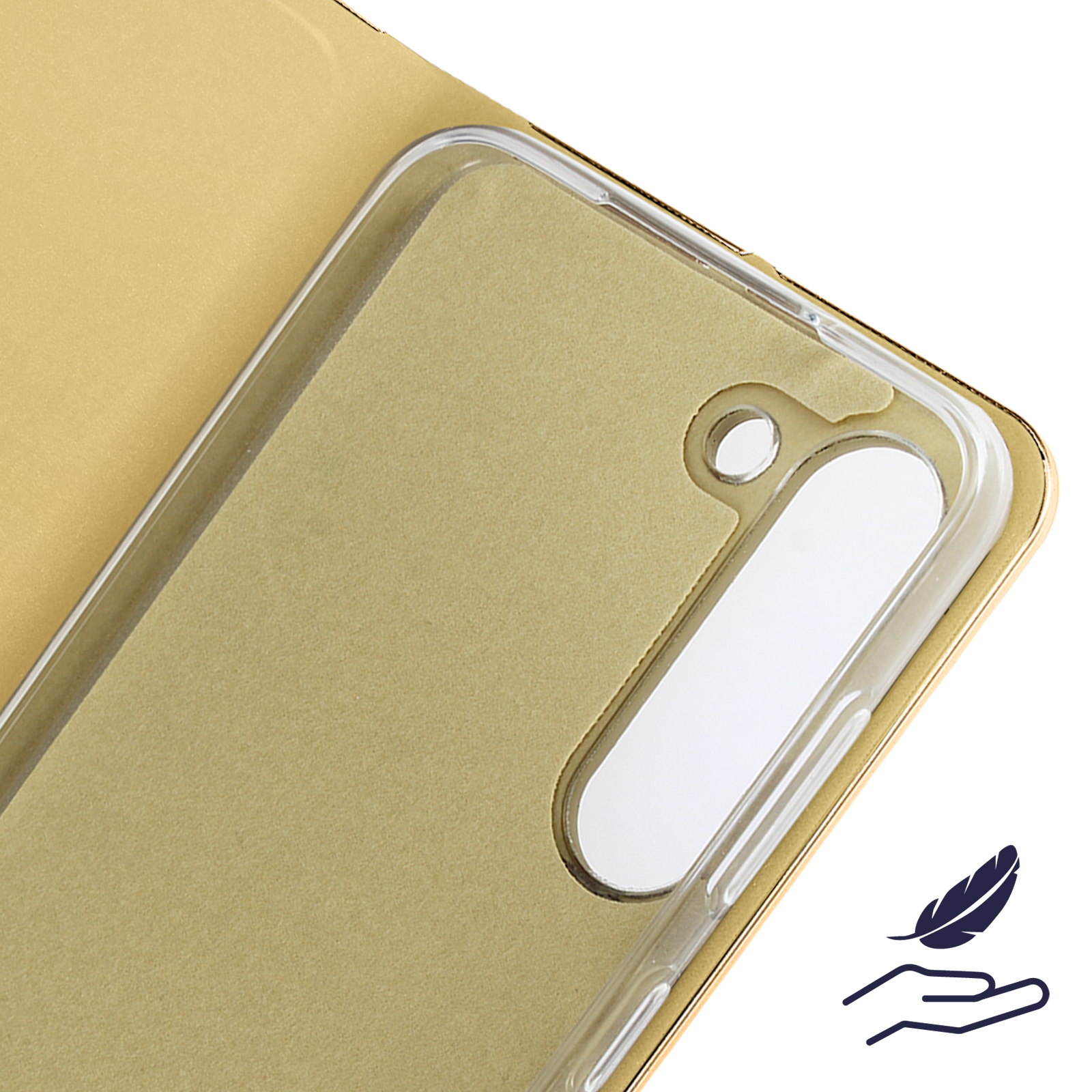 Galaxy Bookcover, Luna Gold Samsung, Series, AVIZAR S23,