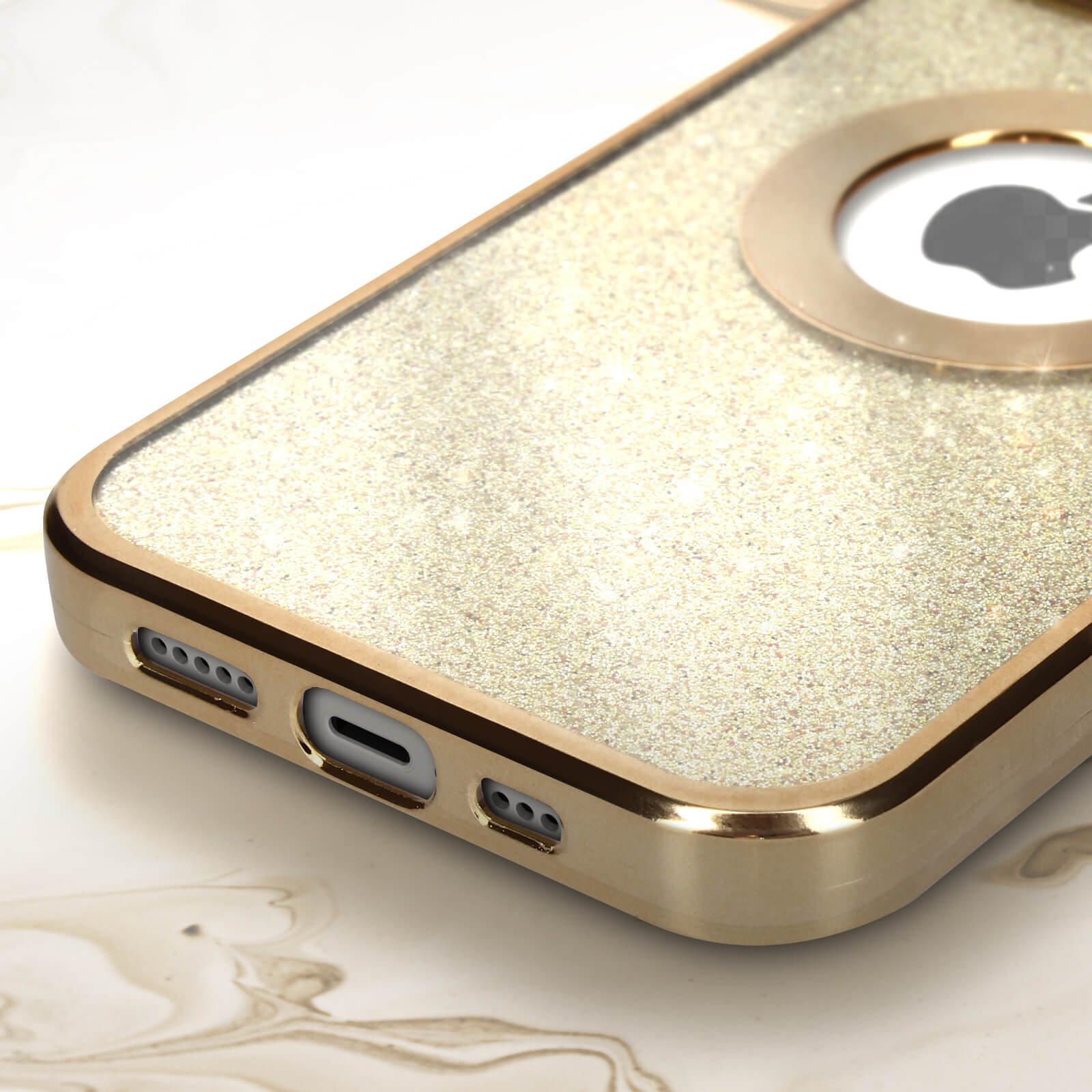 AVIZAR Protecam Spark Series, Apple, Plus, Gold 14 iPhone Backcover