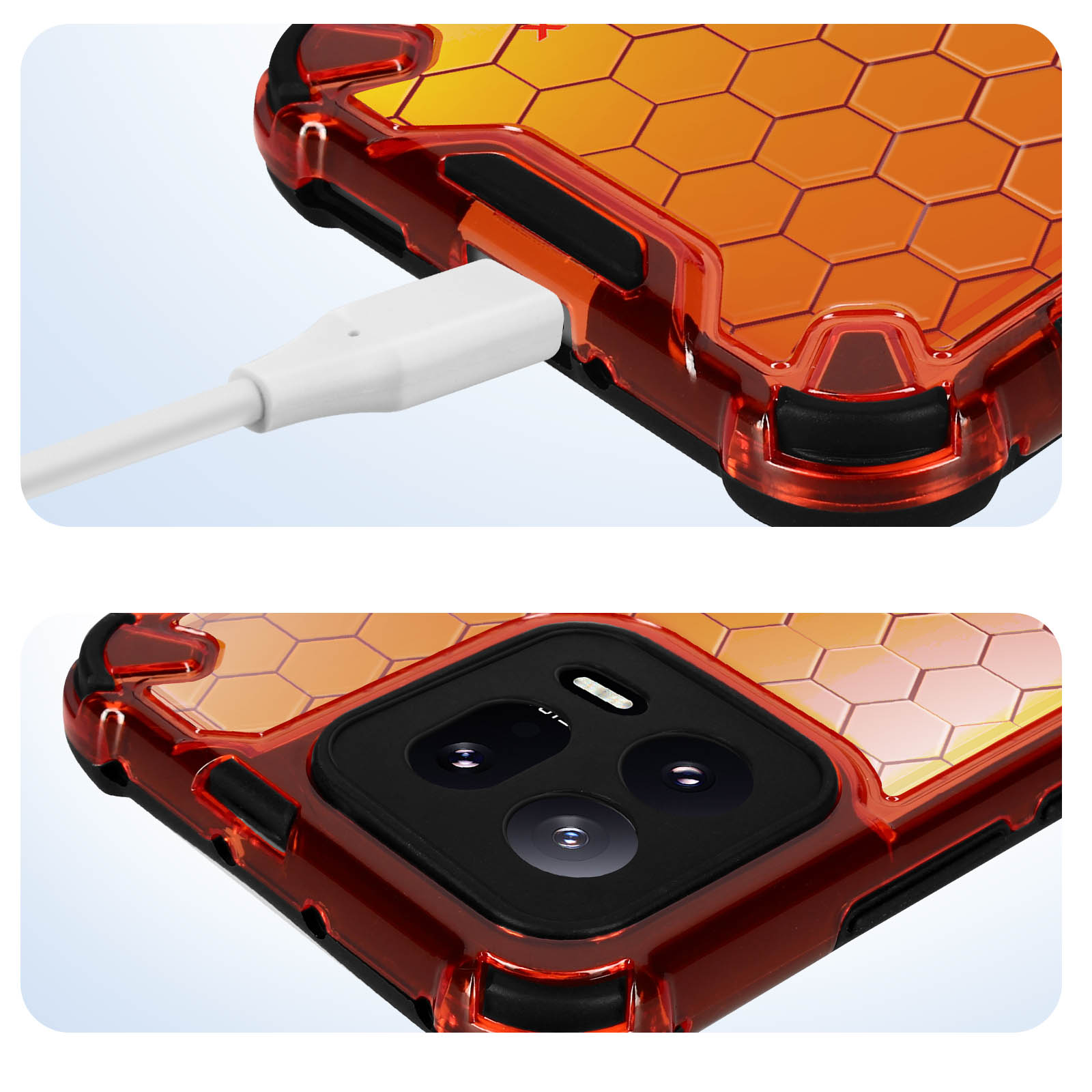 Honey Backcover, Xiaomi Series, 13, Xiaomi, AVIZAR Rot