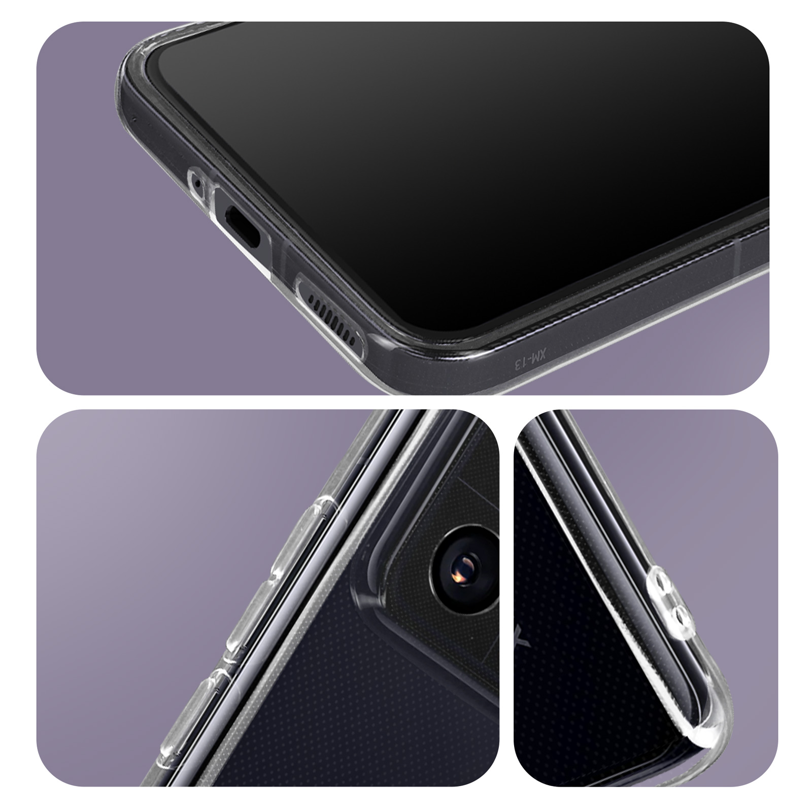 Backcover, Series, Xiaomi, Transparent AVIZAR 13, 0.5mm Clear Cover Xiaomi
