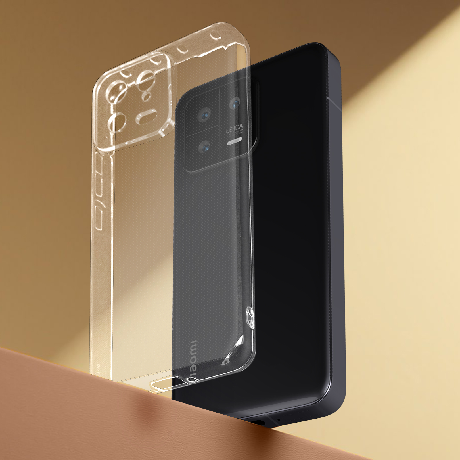 Backcover, Series, Xiaomi, Transparent AVIZAR 13, 0.5mm Clear Cover Xiaomi