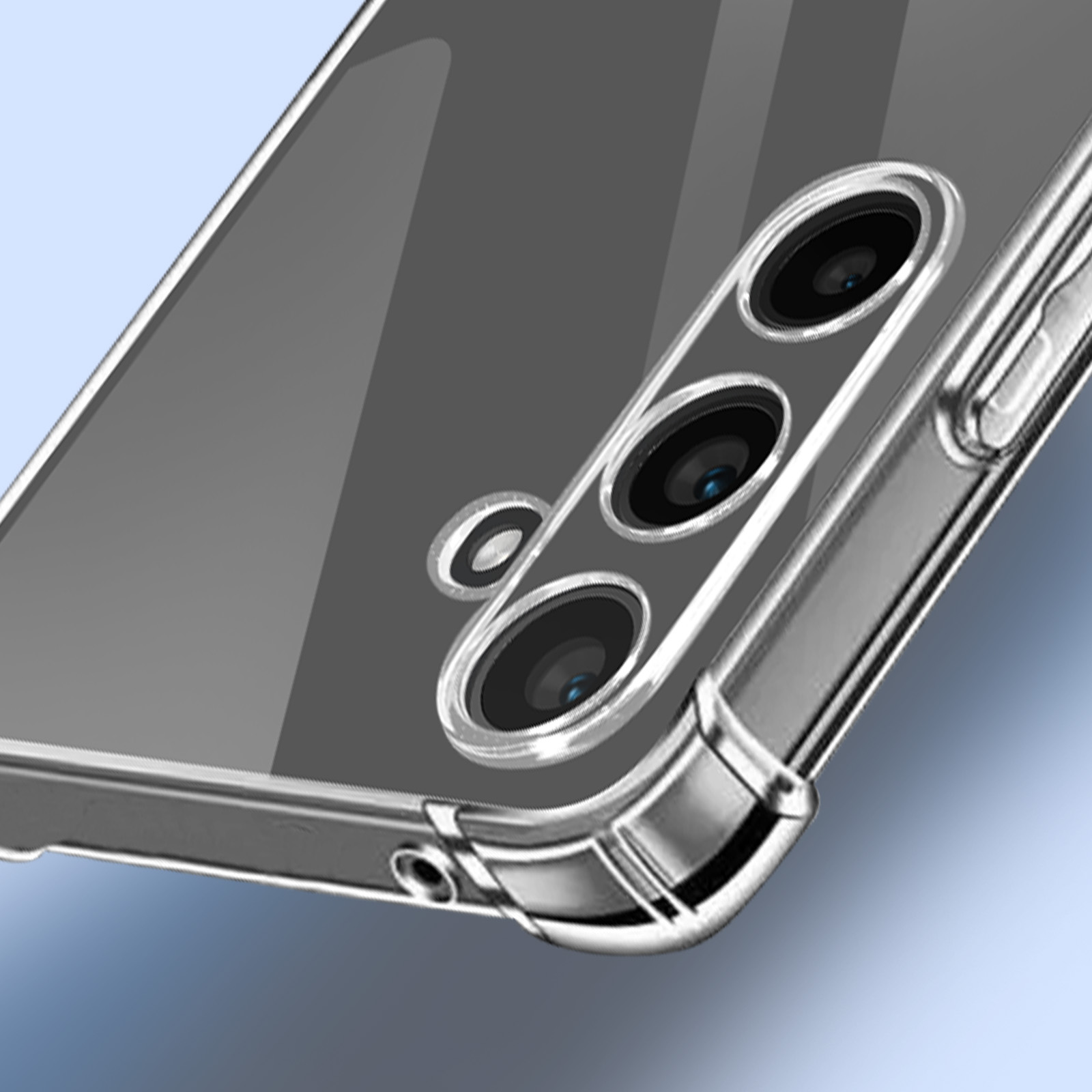 AVIZAR Premium Schutz-Set: + A34 Samsung, Hülle Galaxy 5G, Transparent Folie Series, Backcover