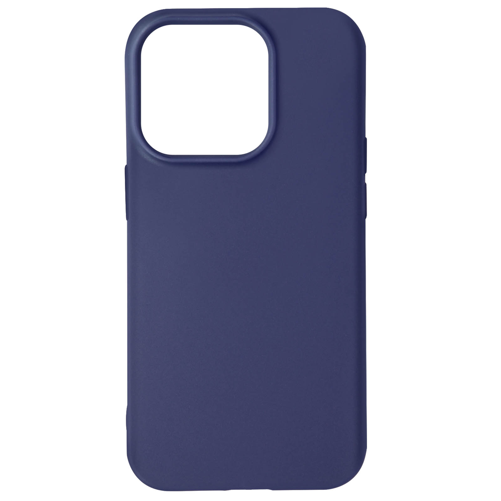 Una custodia per telefono blu scuro.