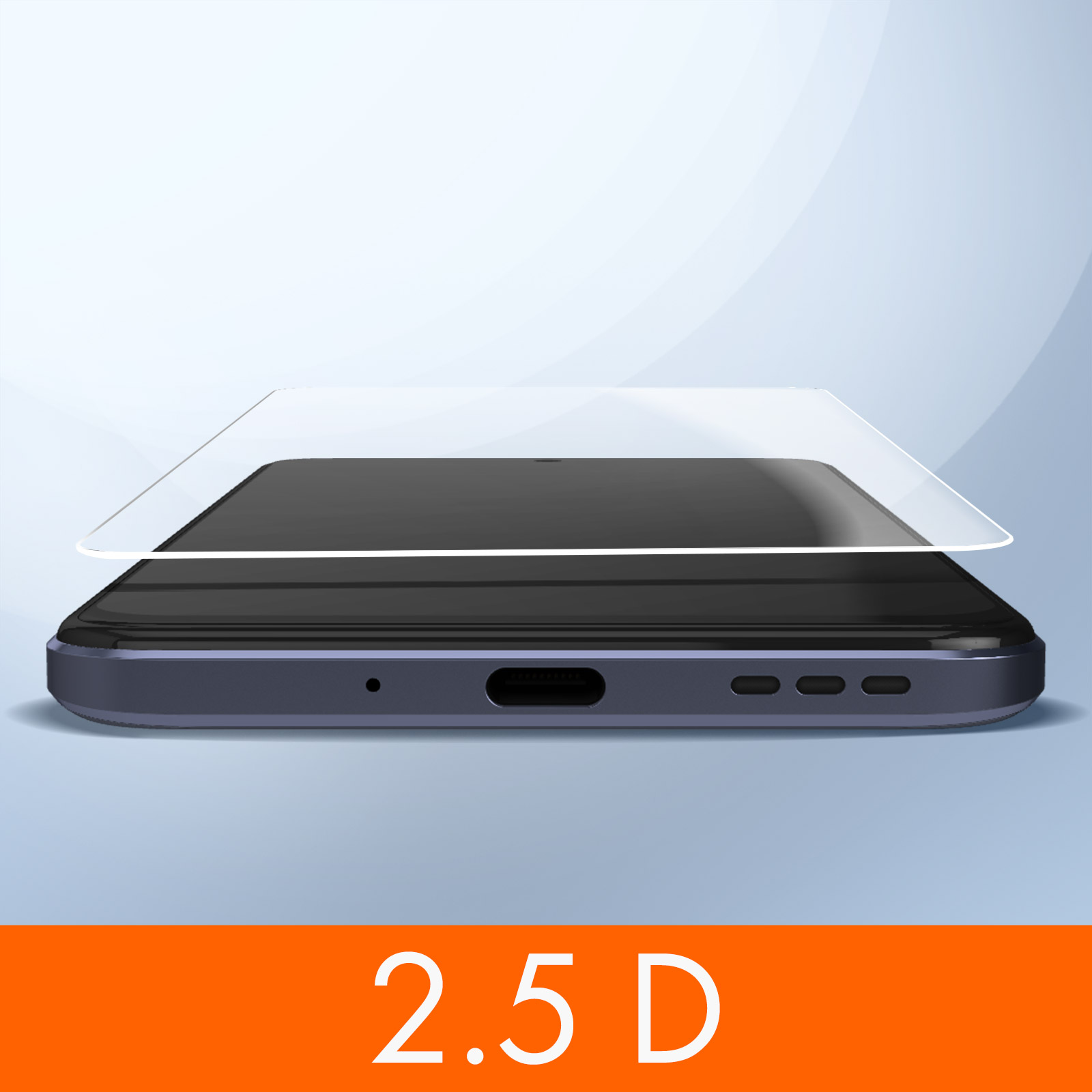 Note 5G) Xiaomi Made for 12 Redmi Glas-Folien(für Xiaomi XIAOMI