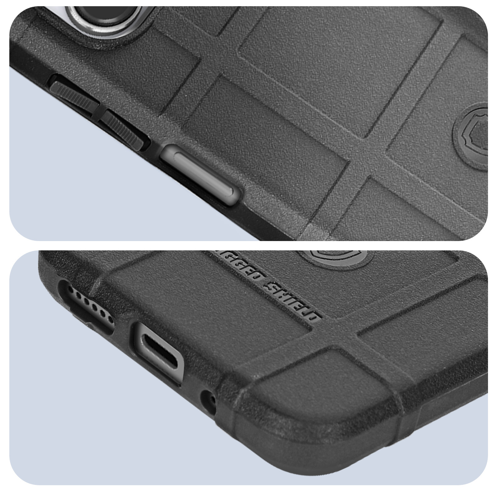 Redmi Rugged Backcover, AVIZAR 12, Series, Schwarz Xiaomi,