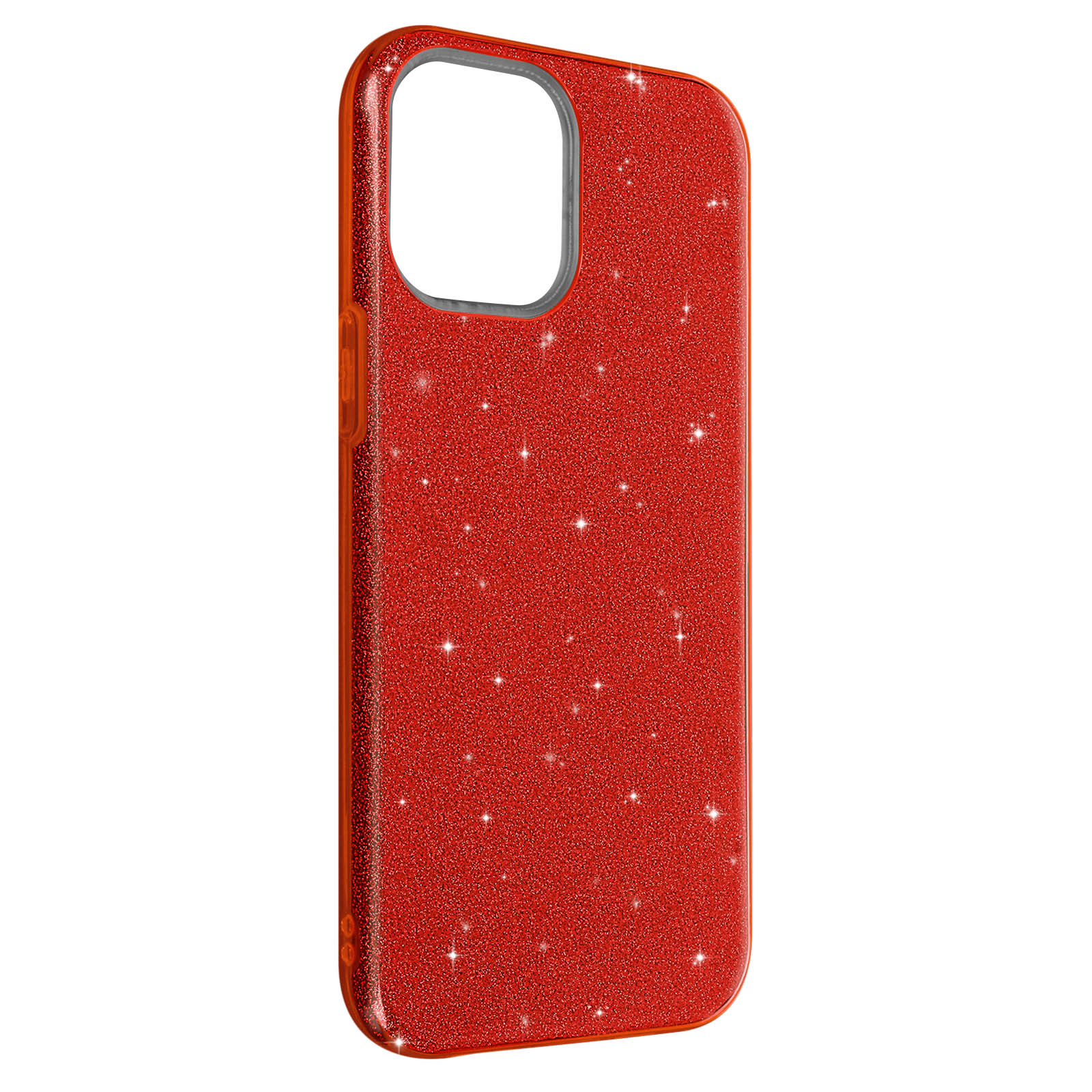 Pro AVIZAR iPhone Apple, Max, Backcover, 12 Series, Rot Papay