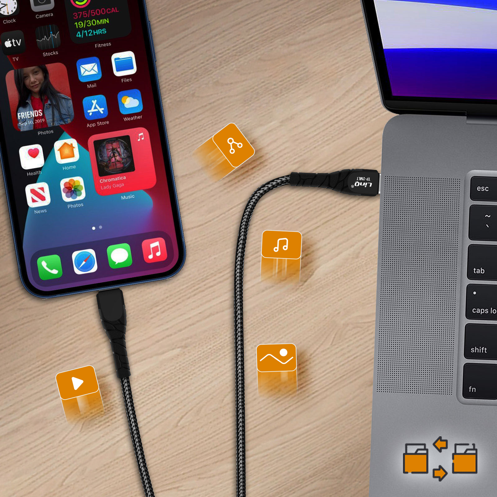 LINQ USB-C Kabel / Lightning USB-Kabel