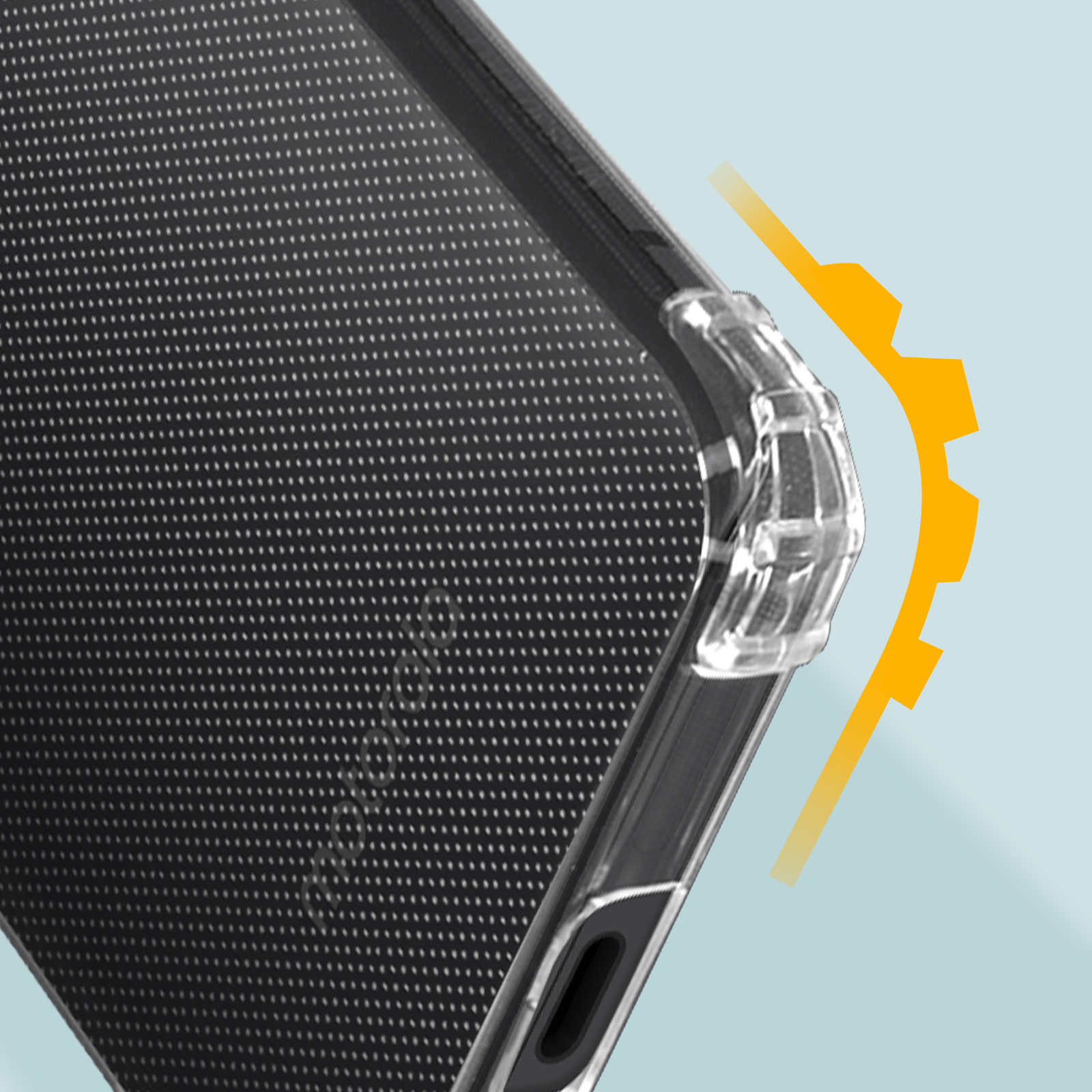 Edge 30 Ecken Ultra, Transparent AVIZAR Schutzhülle mit Series, Backcover, verstärkten Motorola,