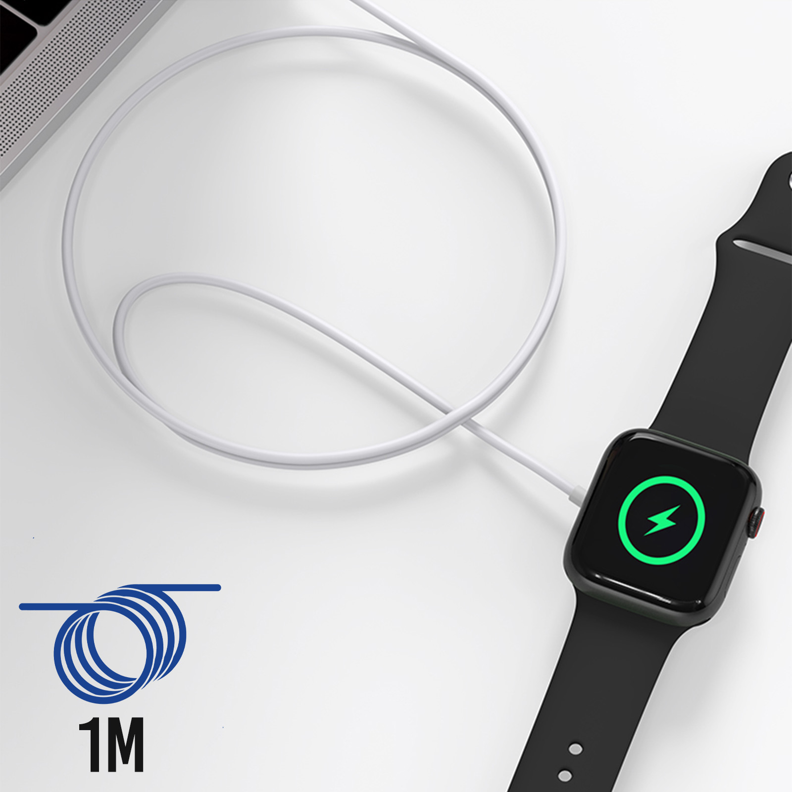 AVIZAR für Charger Weiß Wireless Apple, Ladegerät Smartwatch