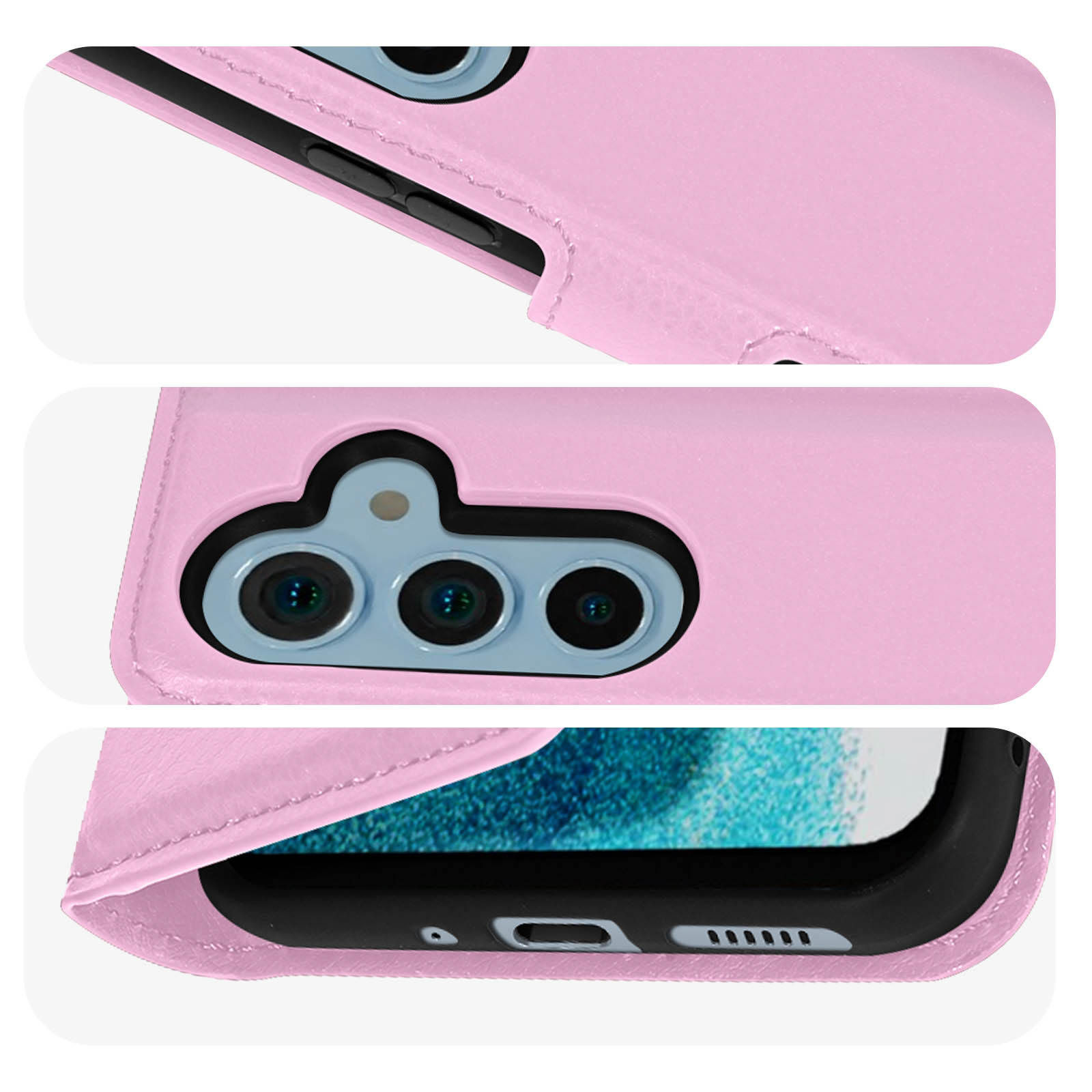 Lenny Rosa Series, Galaxy A54 Bookcover, 5G, AVIZAR Samsung,