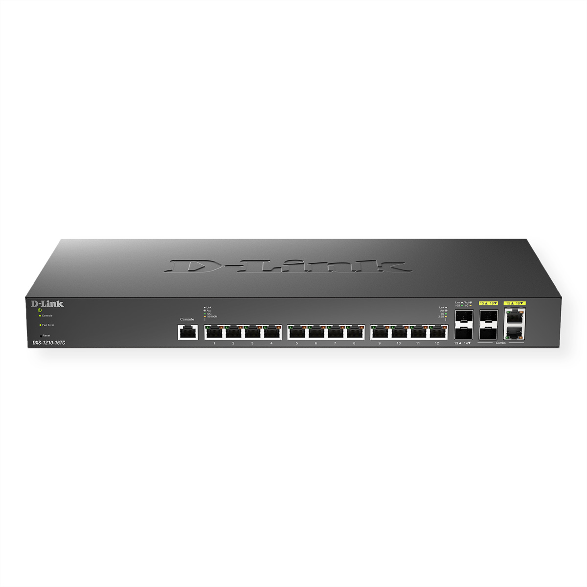 D-LINK DXS-1210-16TC 16-Port 10G 2x Smart Ethernet Combo Switch 2x Gigabit Switch SFP+ Managed