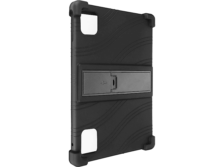 Schwarz Stand Silikon, für Blackview Backcover Schutzhüllen AVIZAR Series