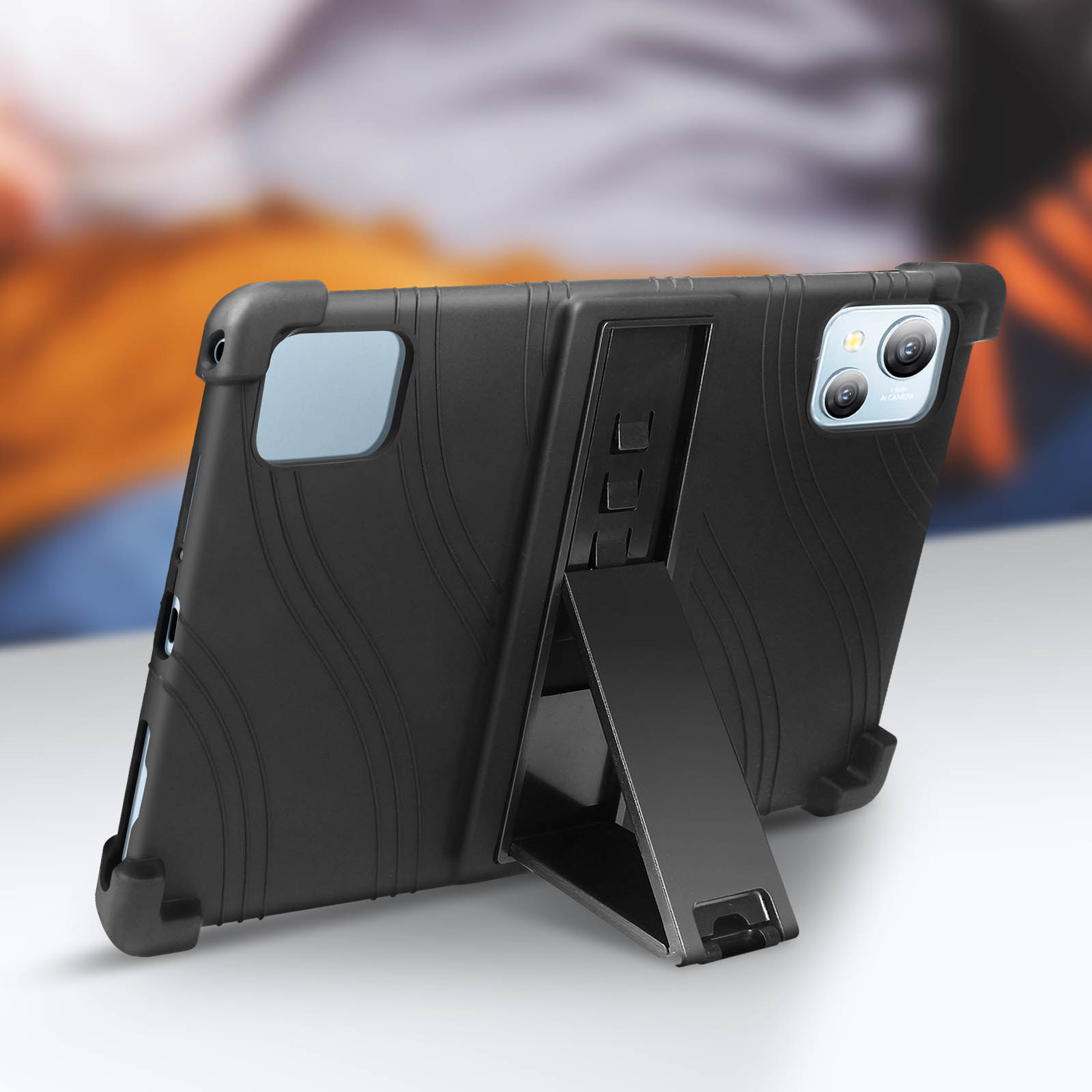 AVIZAR Stand Series Schutzhüllen Backcover Blackview für Schwarz Silikon