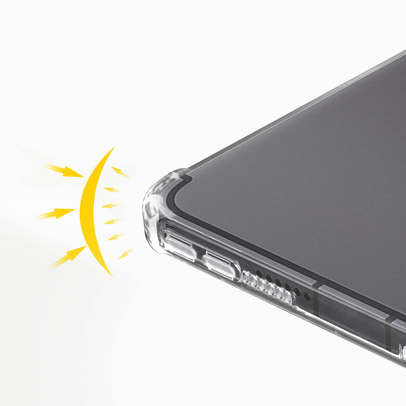 AVIZAR Silikon Series Schutzhüllen Backcover Apple für Transparent Silikongel