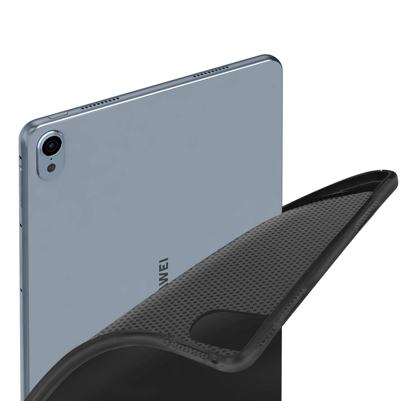 Schwarz AVIZAR für Silikongel, Schutzhüllen Series Gelhülle Backcover Huawei