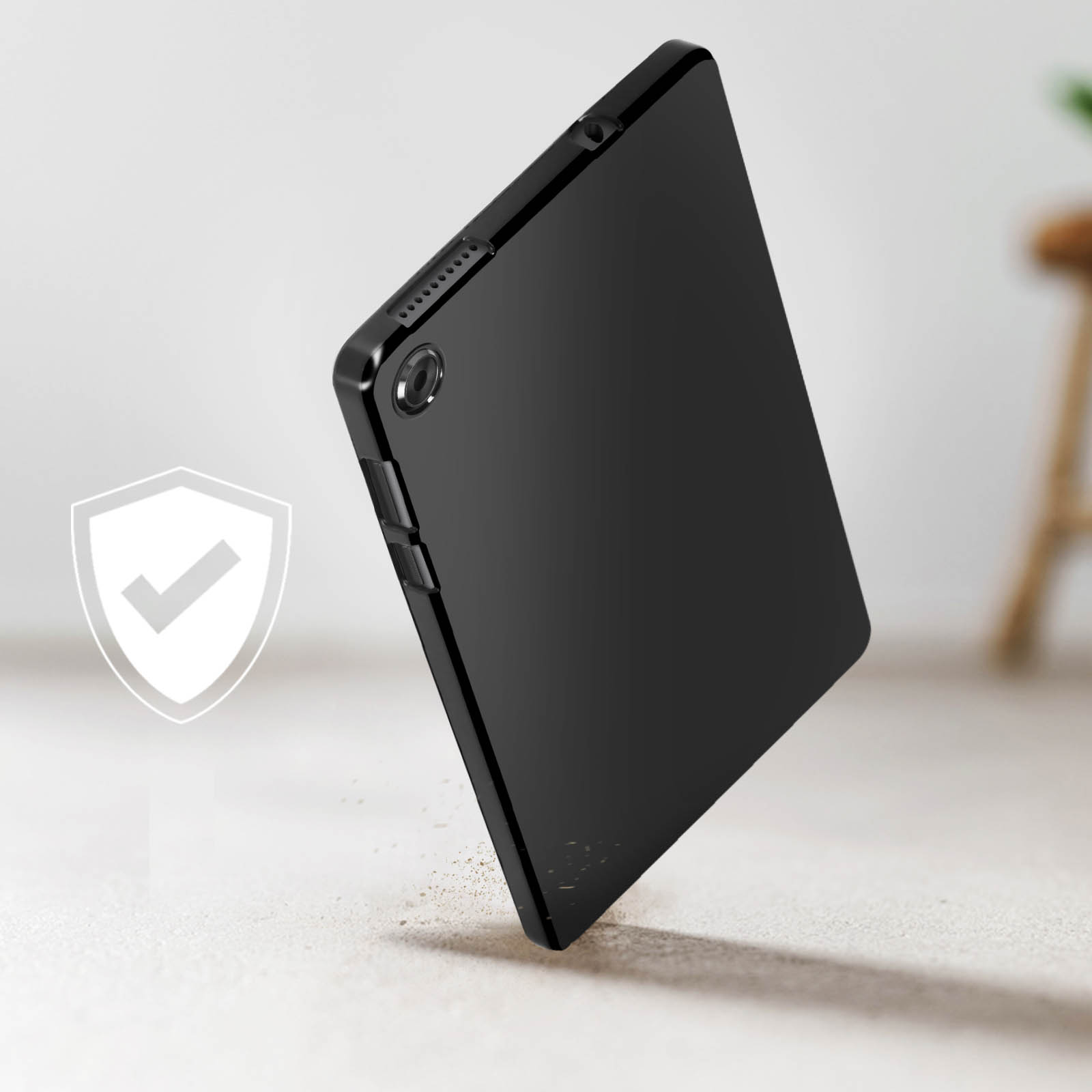 Backcover Schutzhüllen Silikongel, Lenovo für AVIZAR Gelhülle Schwarz Series