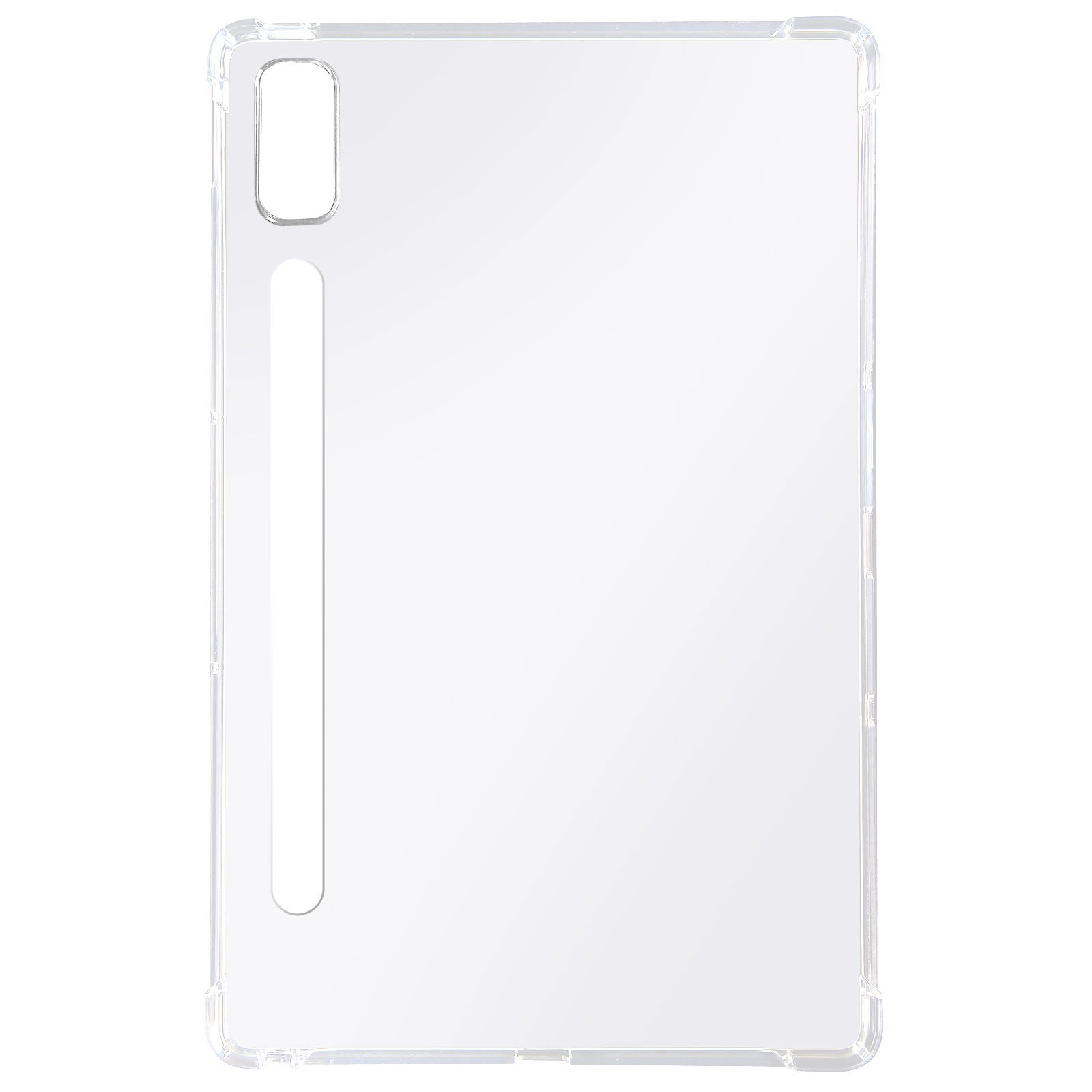 Backcover mit verstärkten für Series Schutzhülle Transparent AVIZAR Ecken Lenovo Silikongel, Schutzhüllen
