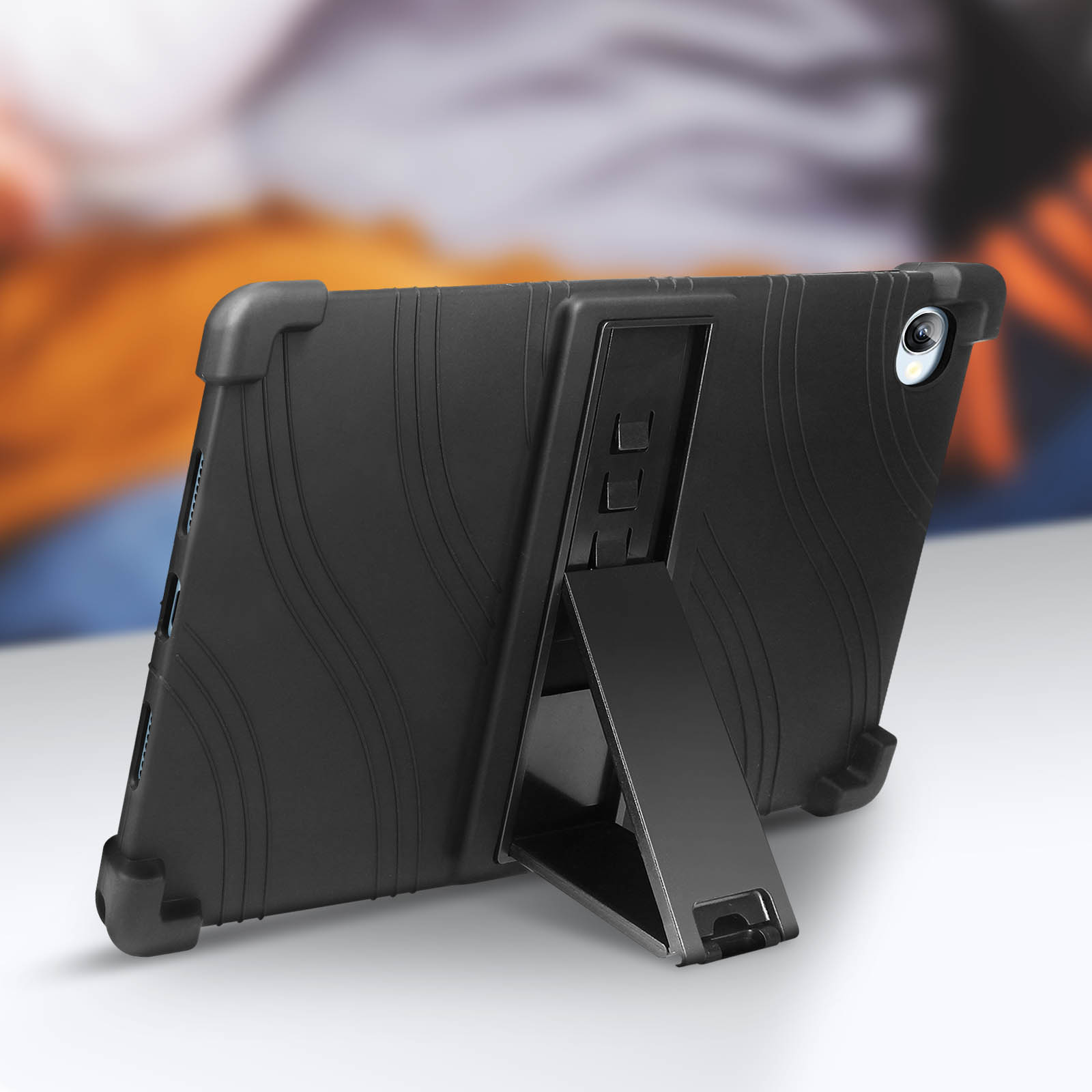 Silikon, Stand Backcover Schwarz Series Blackview Schutzhüllen für AVIZAR