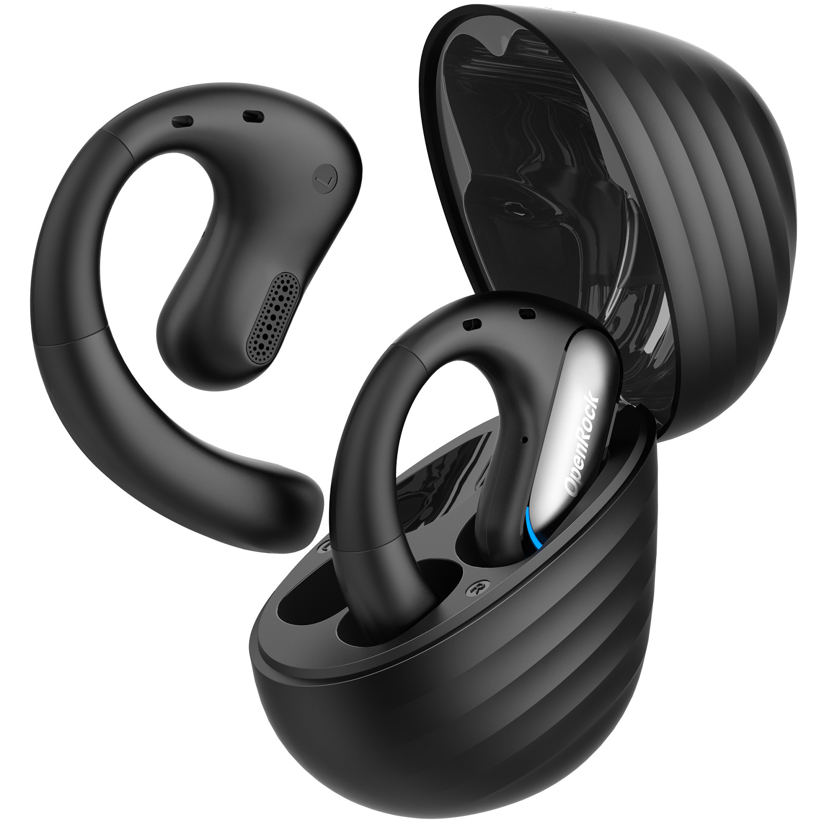 ONEODIO OpenRock On-ear schwarz Kopfhörer Pro, Bluetooth