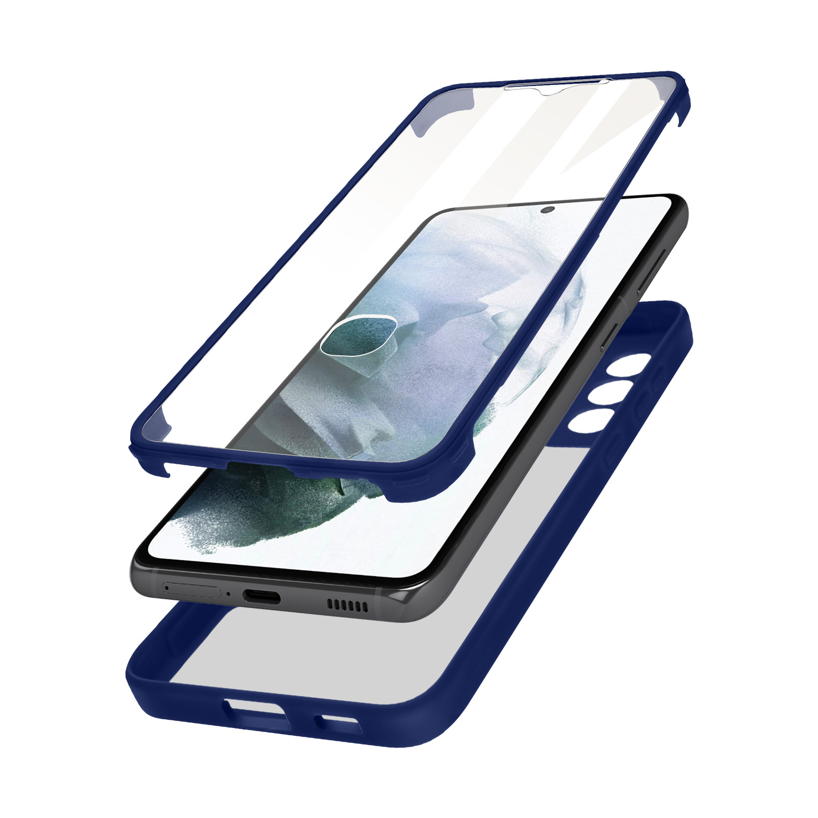 S21, 180 Galaxy AVIZAR Blau Backcover, Samsung, Series,