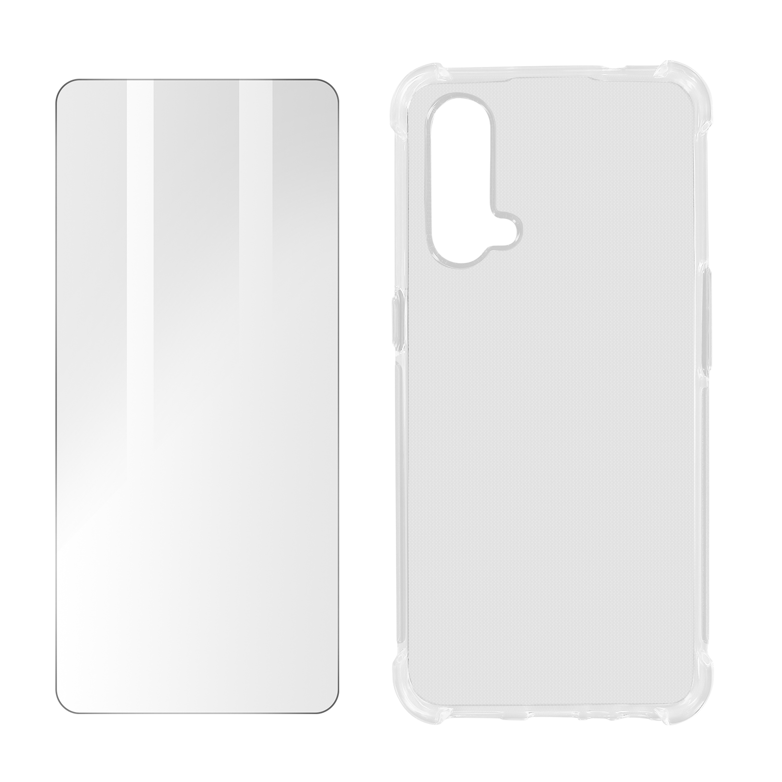 Nord OnePlus, Prems AVIZAR Series, Transparent CE 5G, Backcover,