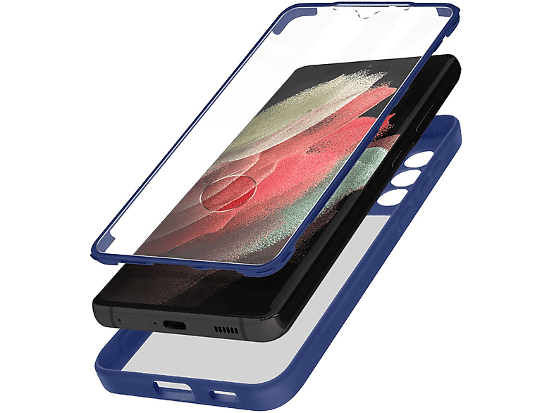 AVIZAR 180 Series, Backcover, Samsung, Galaxy Ultra, Blau S21