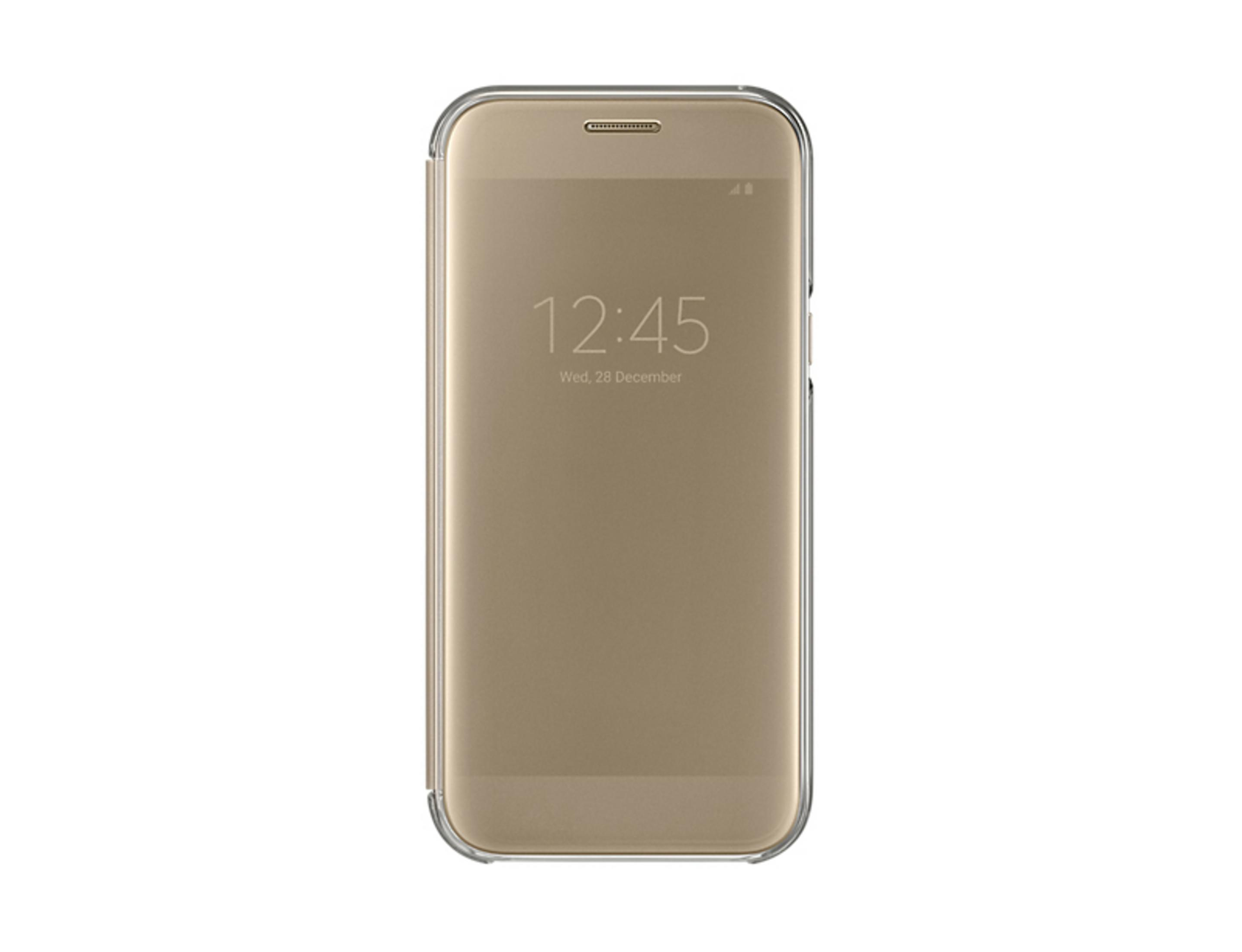 VIEW A5 Galaxy SAMSUNG Bookcover, Samsung, (2017), CLEAR COVER, EF-ZA520 Gold A5 2017 GOLD GAL.