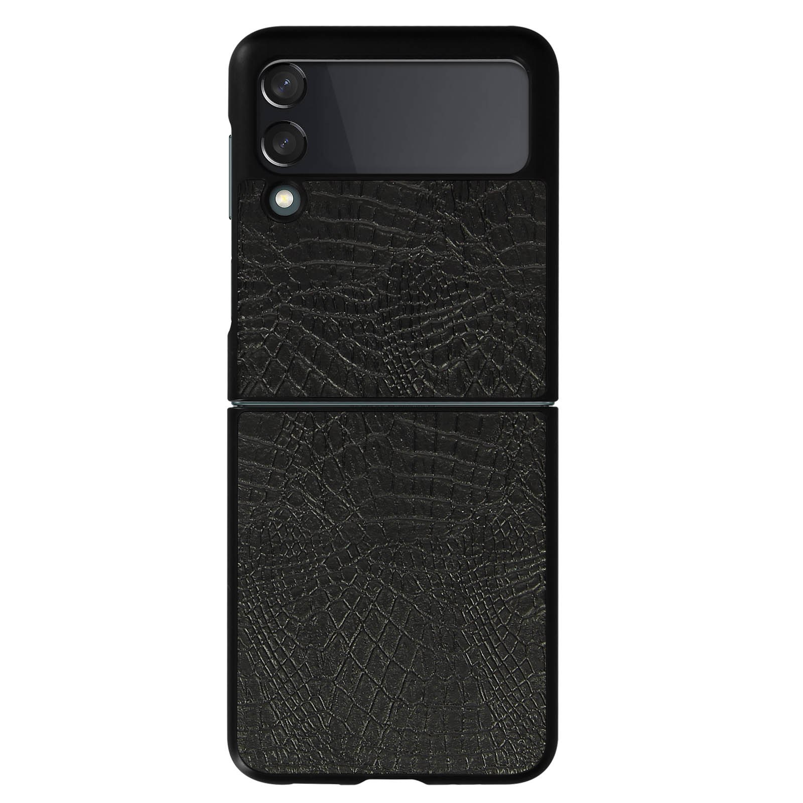 AVIZAR Croco Schwarz Z 3, Flip Backcover, Galaxy Series, Samsung