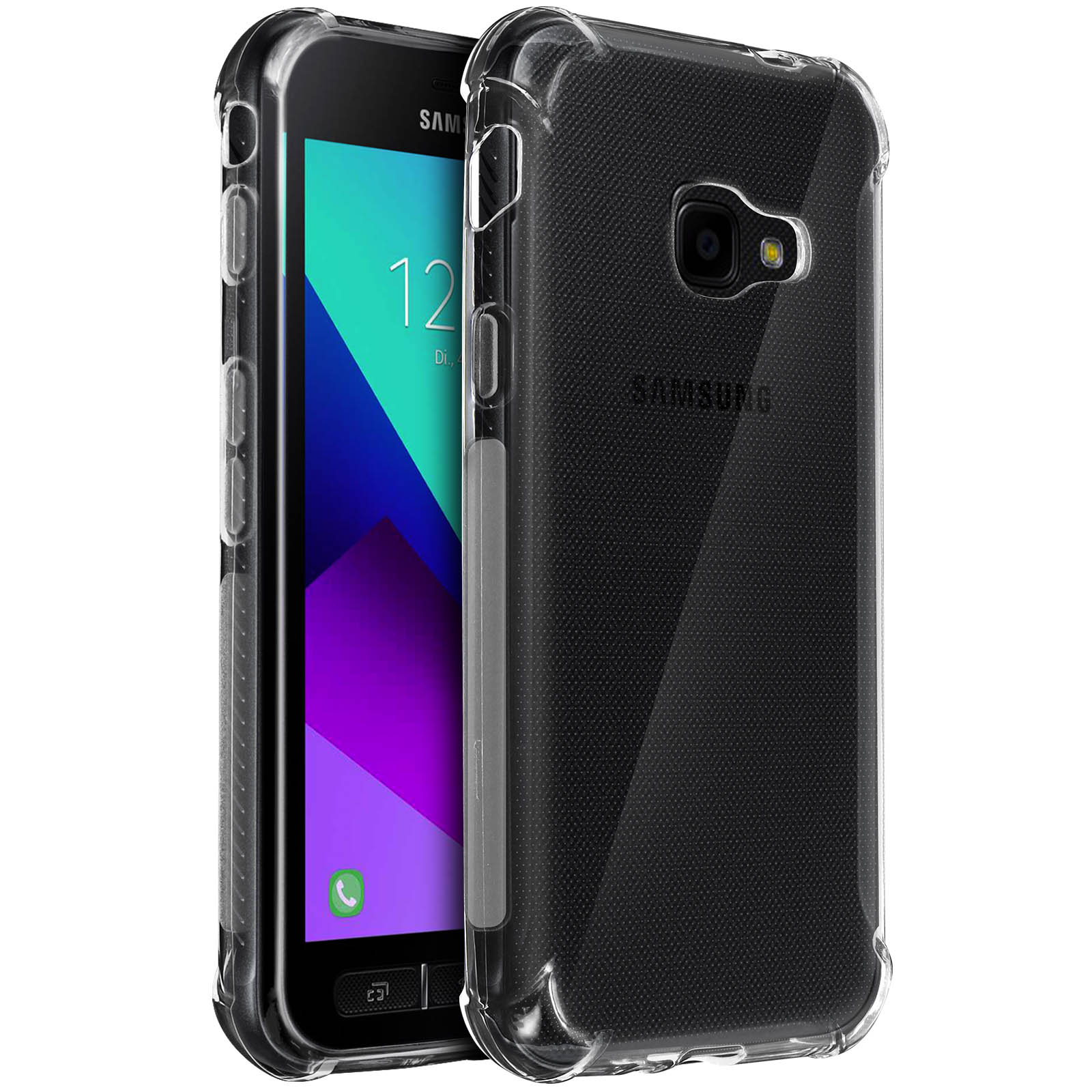 Samsung, 4s, Series, Backcover, AKASHI Xcover Galaxy Transparent Bumper