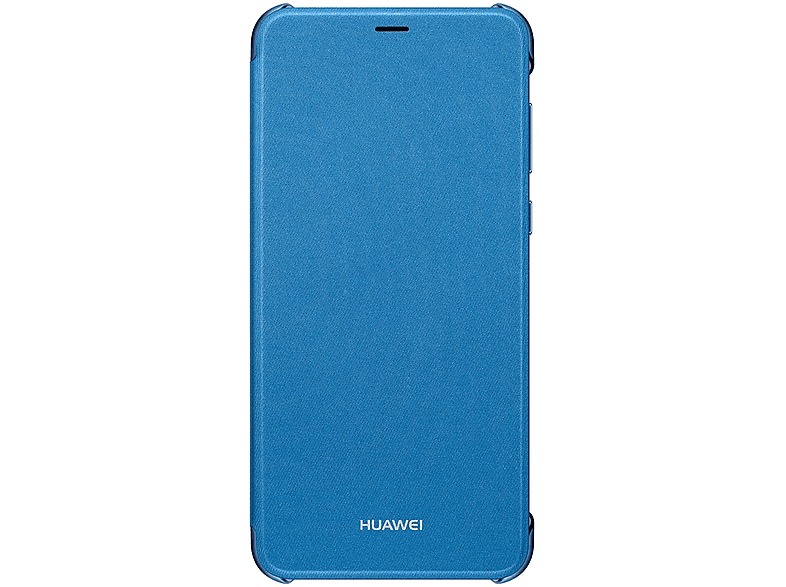 Huawei P Smart Flip Cover Blau – Aus PC & PU, Präziser Sitz, Langlebig