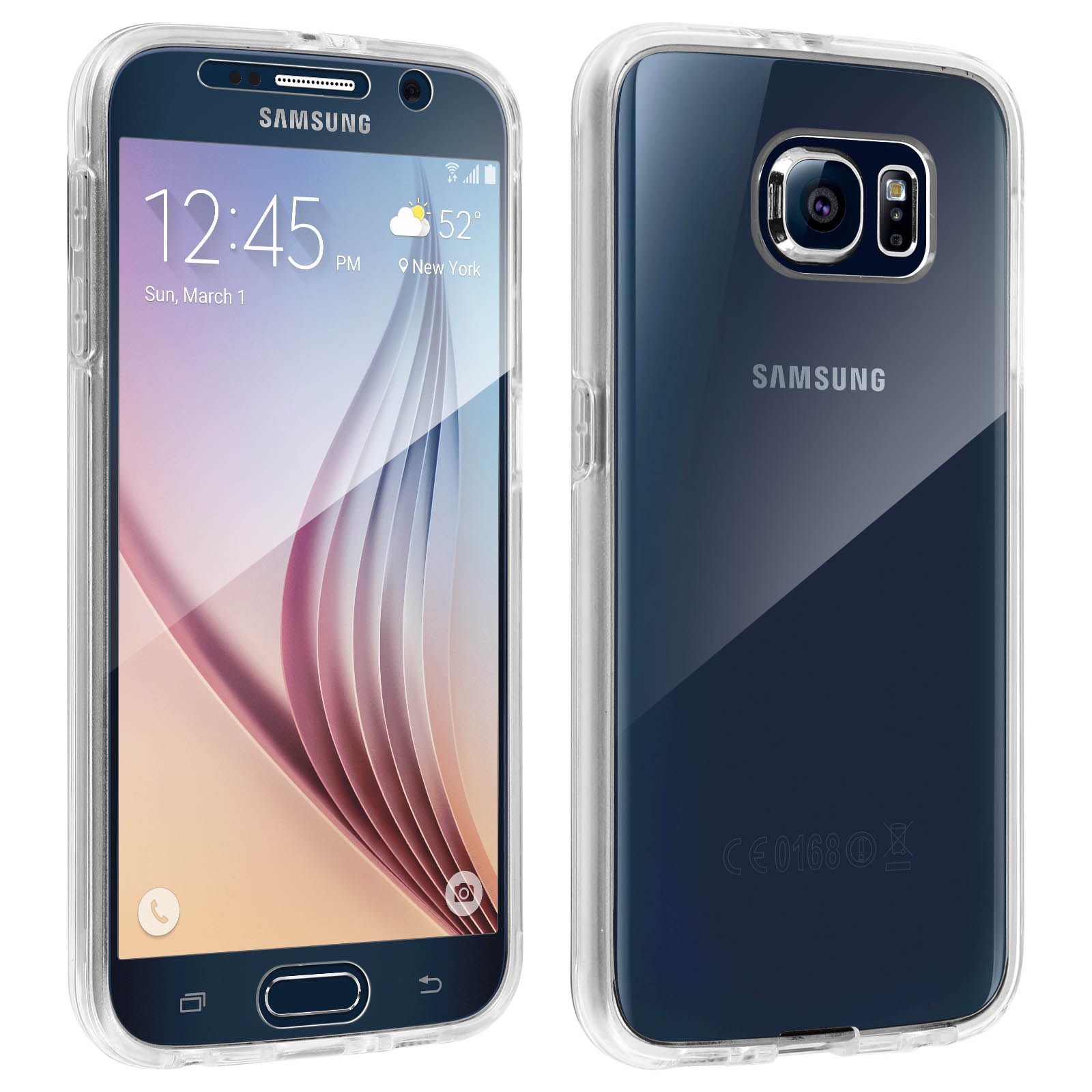 Samsung, AVIZAR Series, S6, Galaxy Cover, Rundumschutz Transparent Full