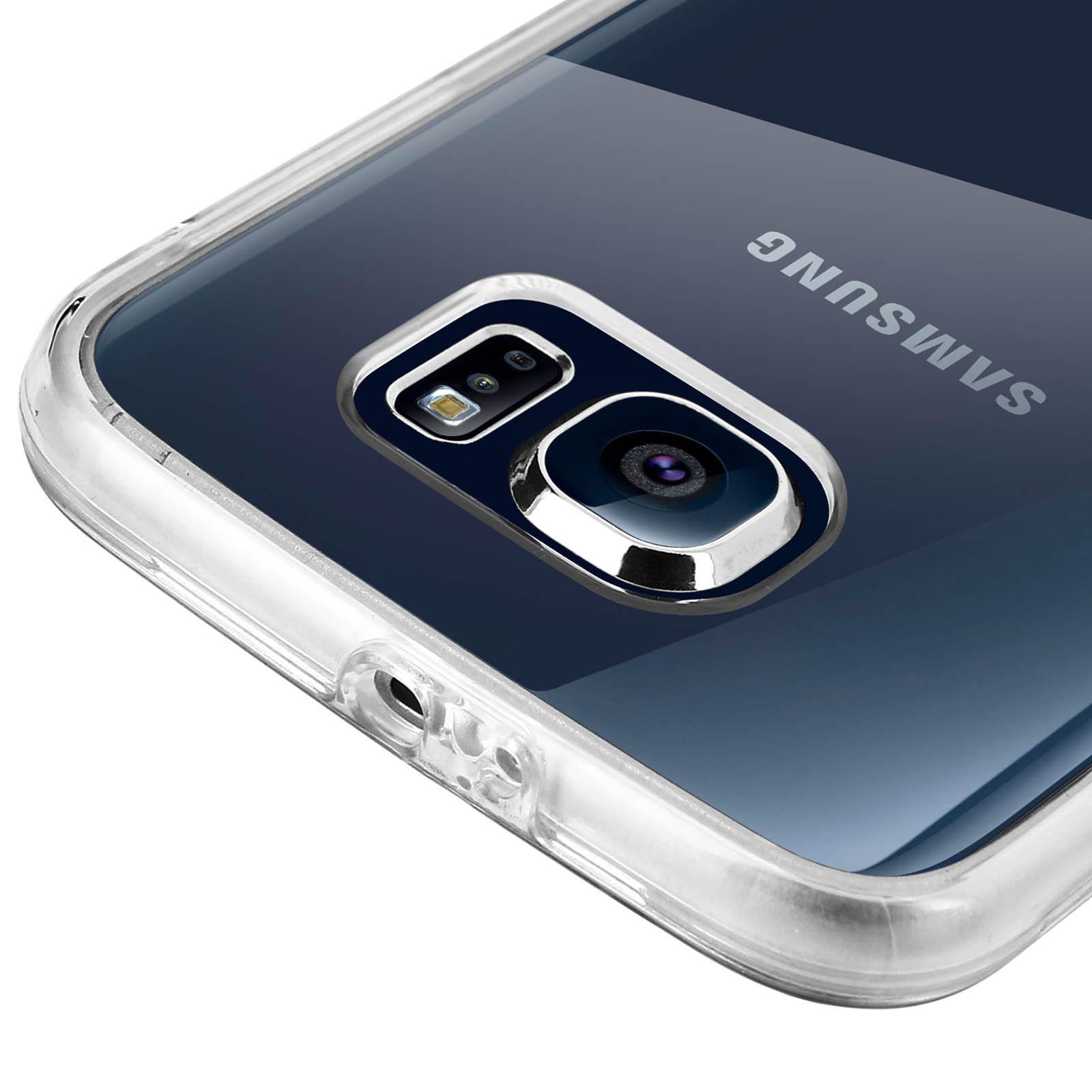 Samsung, Series, Galaxy Cover, Full AVIZAR Rundumschutz Transparent S6,