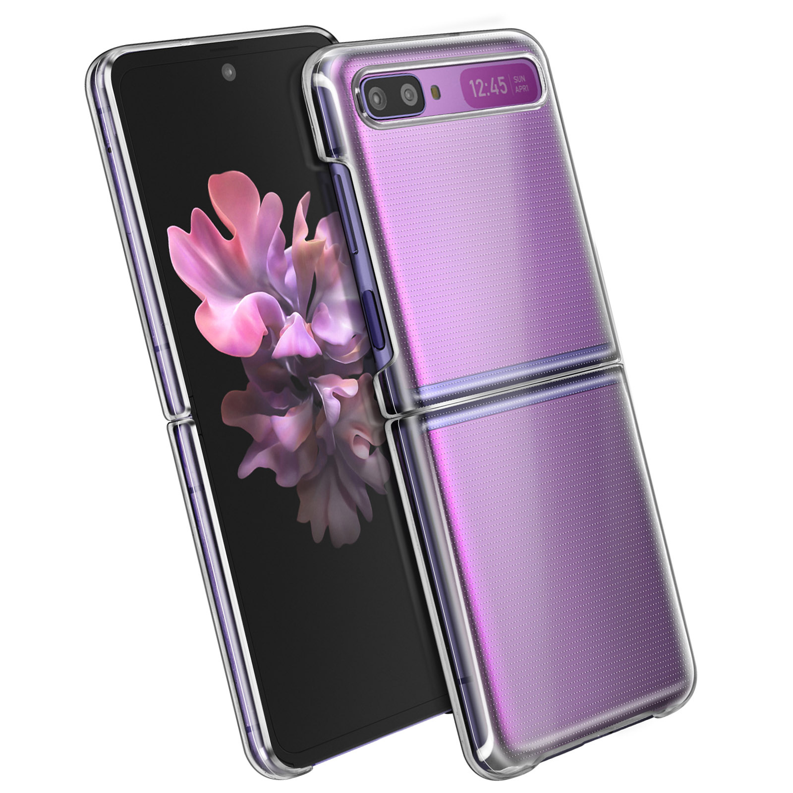 AVIZAR Crystal Series, Backcover, Galaxy Transparent Z Samsung, Flip