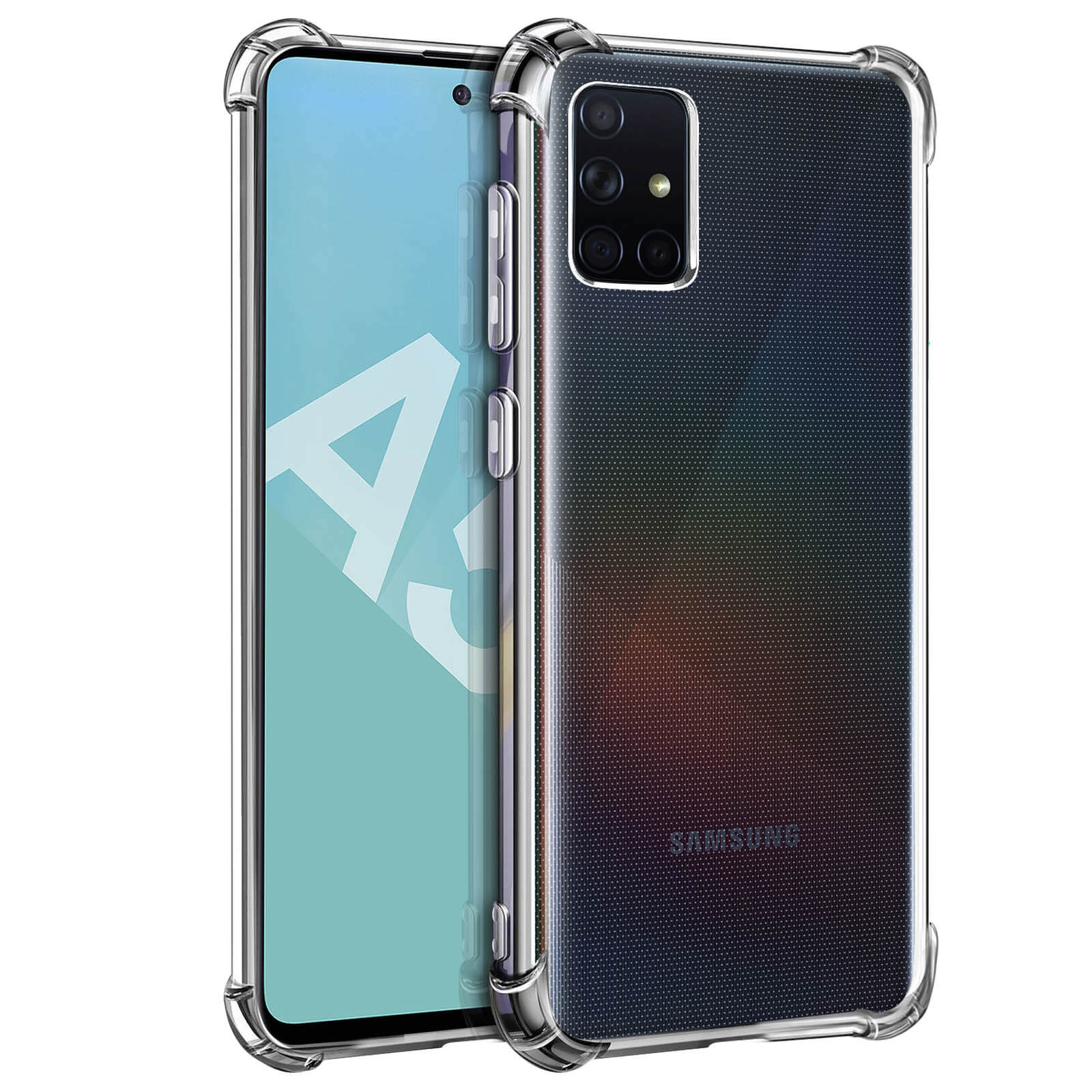 AVIZAR Refined Galaxy A51, Series, Samsung, Transparent Backcover